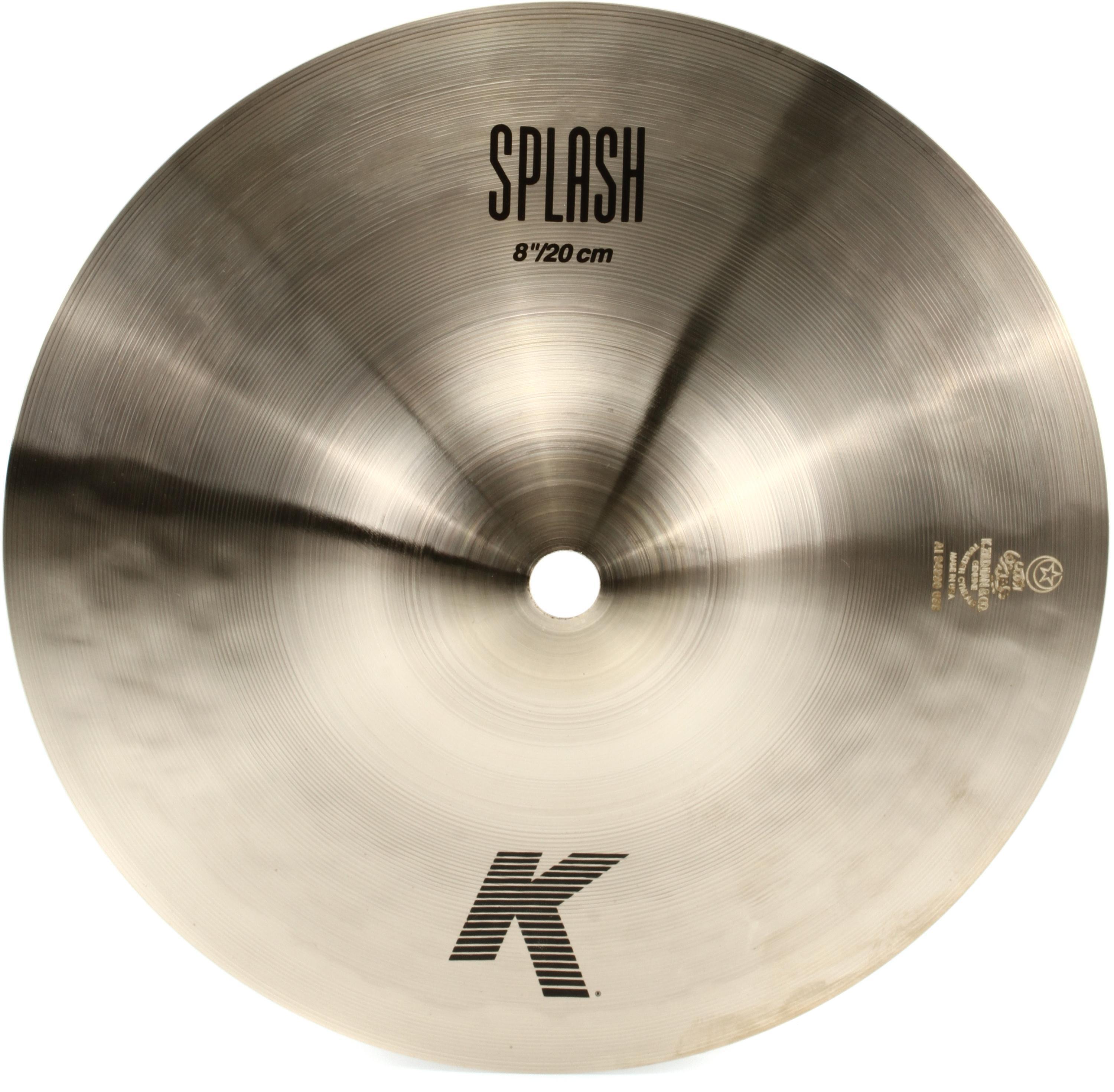 有名なブランド K Zildjian Custom シンバル 8 Splash Dark 打楽器 