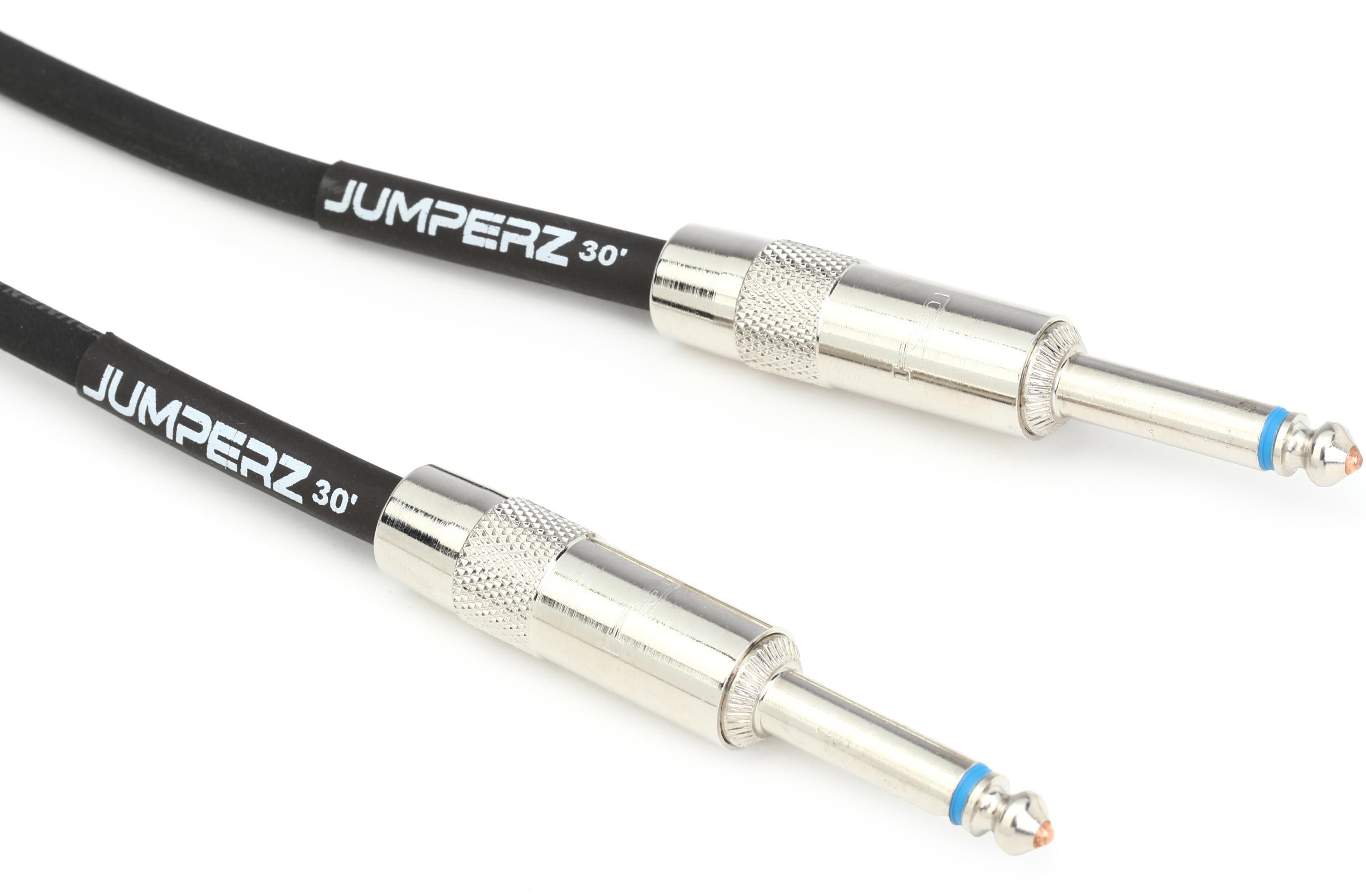 Photo of JUMPERZ Blue Line Instrument Patch Cable - 30 feet