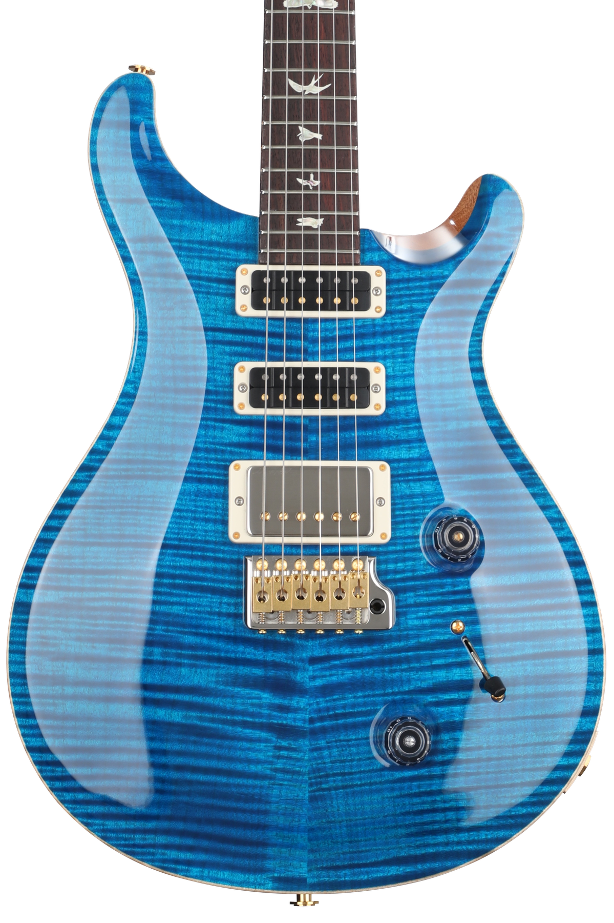 PRS Studio Electric Guitar - Aquamarine 10-Top | Sweetwater