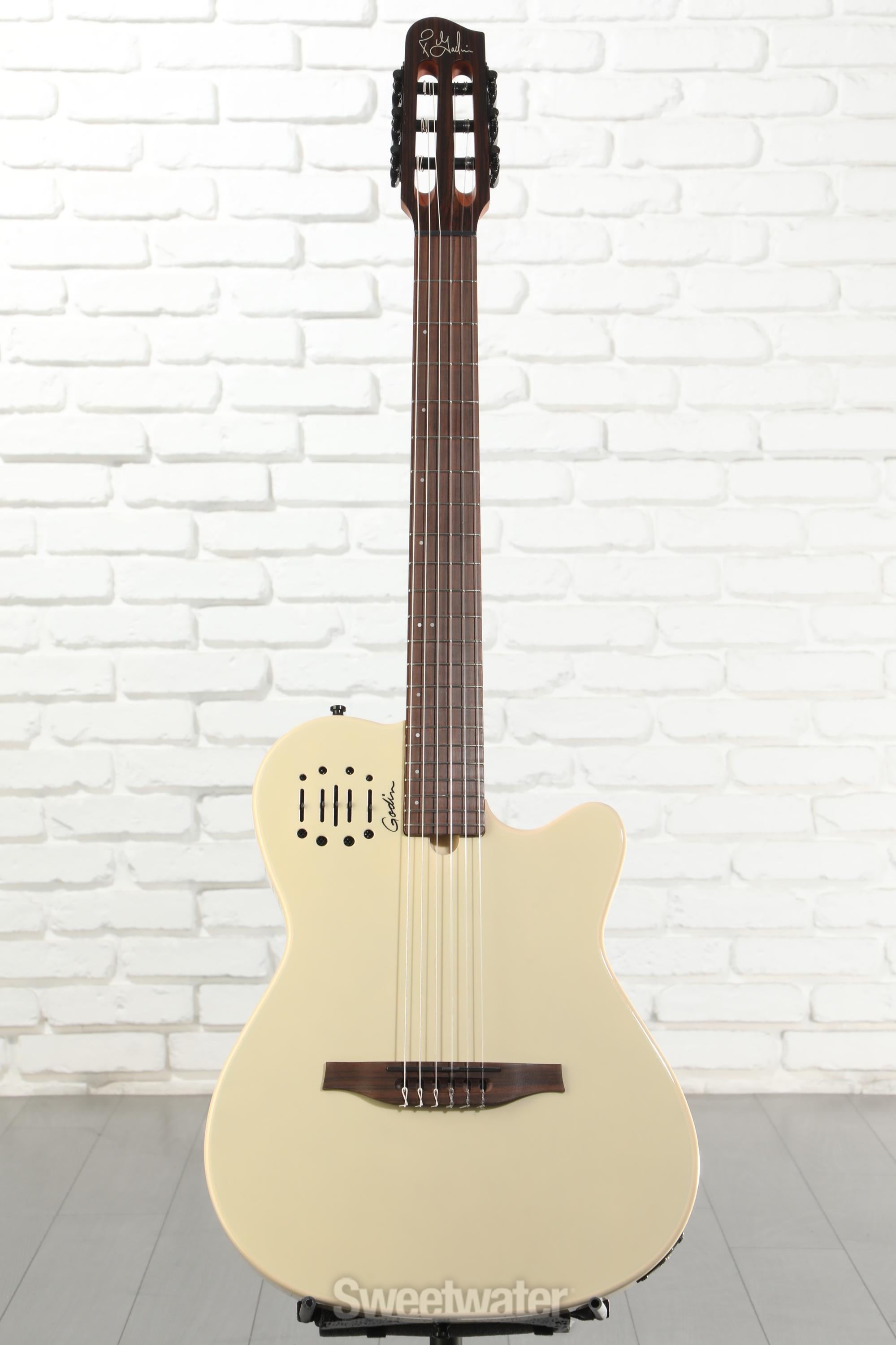 Godin Multiac Mundial Nylon Acoustic-electric Guitar - Ozark Cream