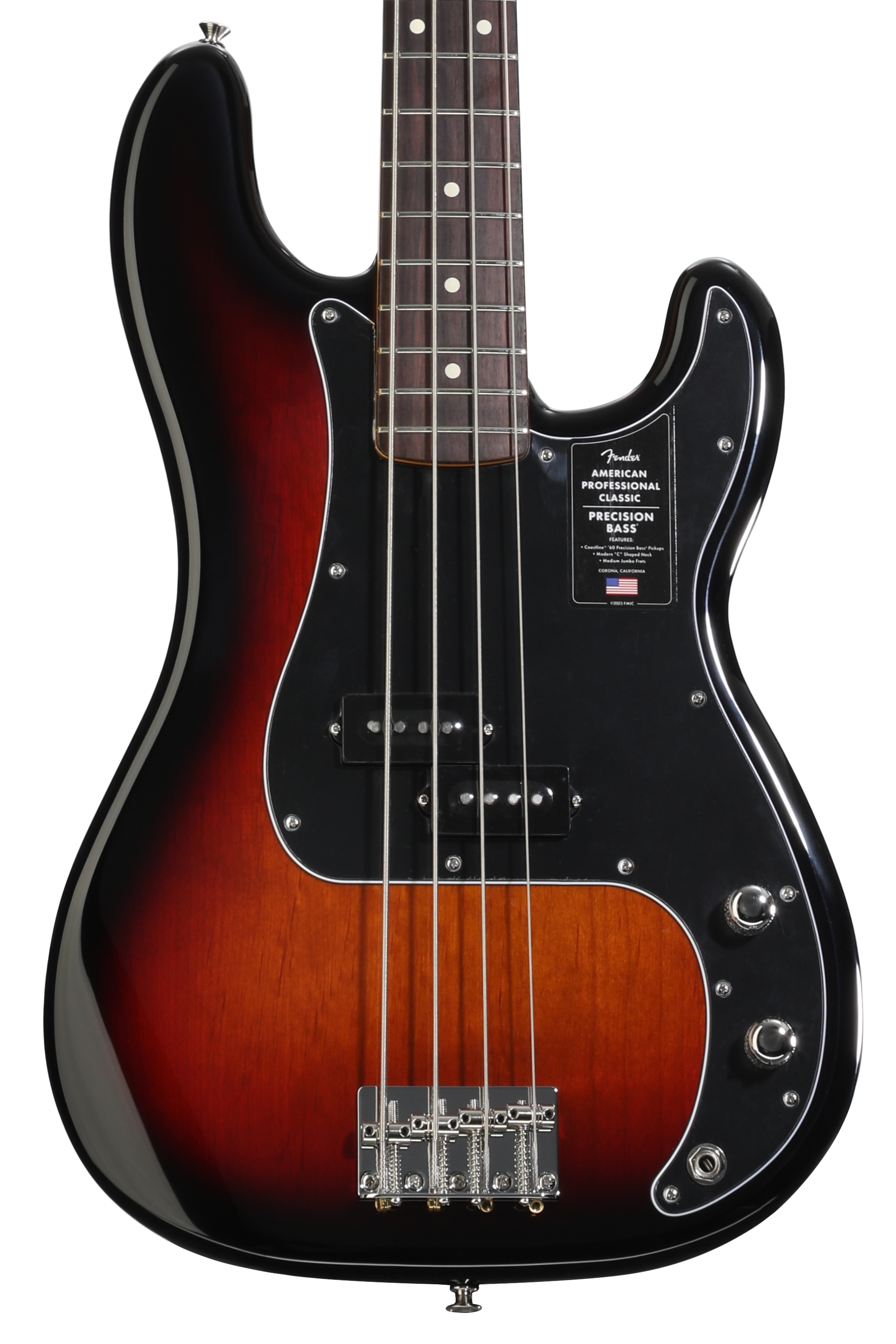 Fender Nate Mendel Precision Bass - Road Worn Candy Apple Red