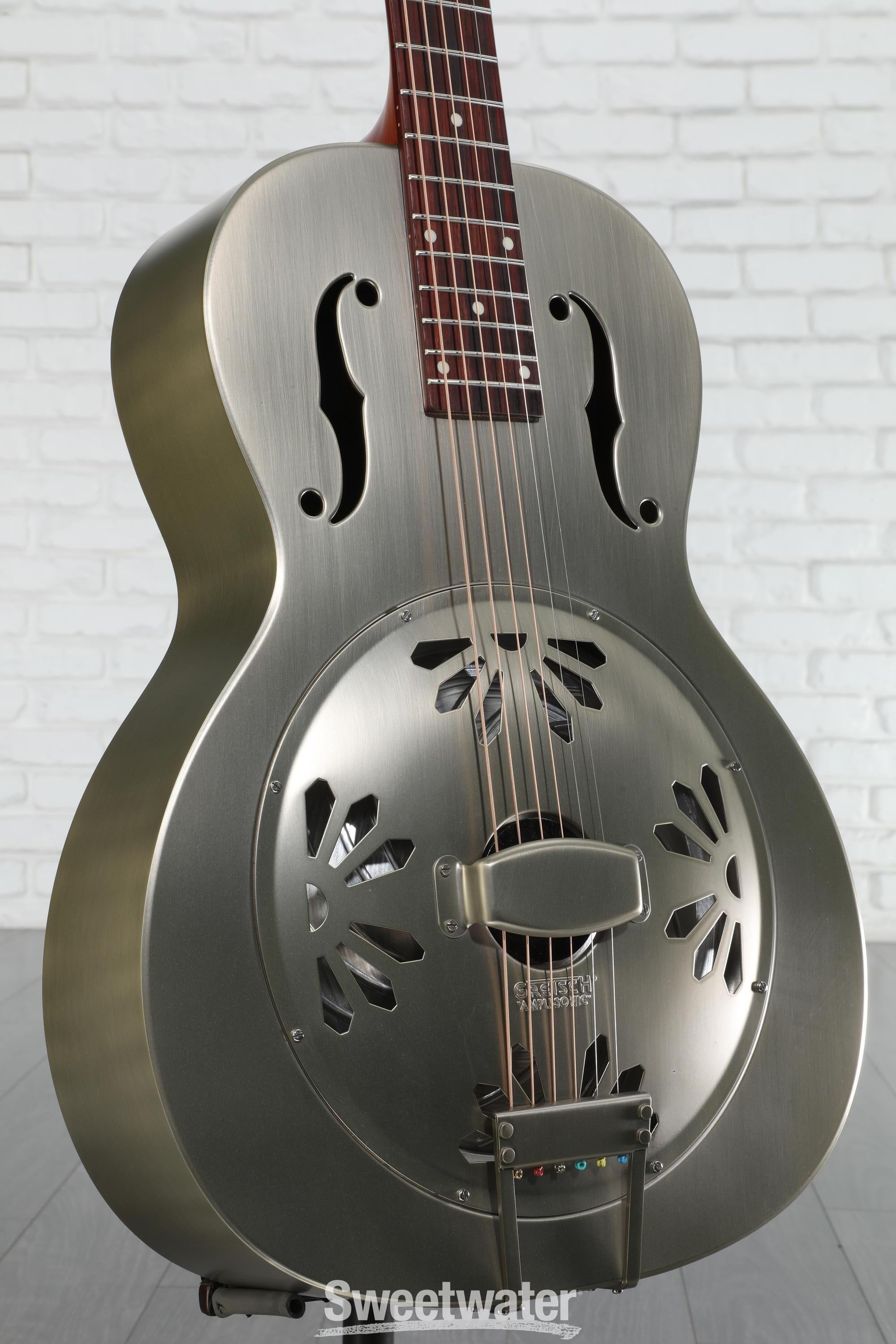 グレッチ GRETSCH G9201 Honey Dipper リゾネーター Amazon.com: Gretsch G9201 Honey Dipper Round-Neck, Brass