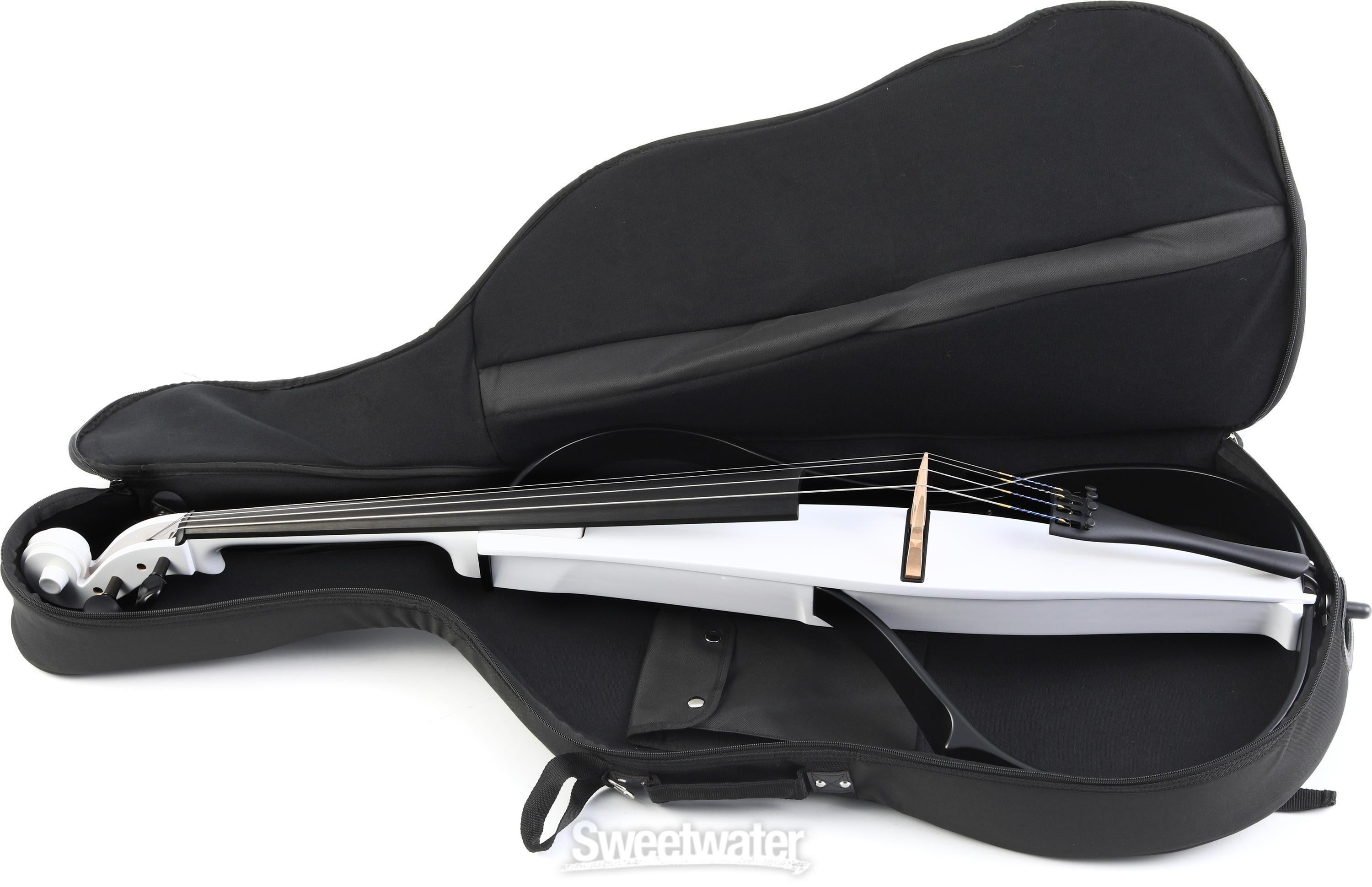 Yamaha Silent Series SVC-110SK Electric Cello - Pearl White