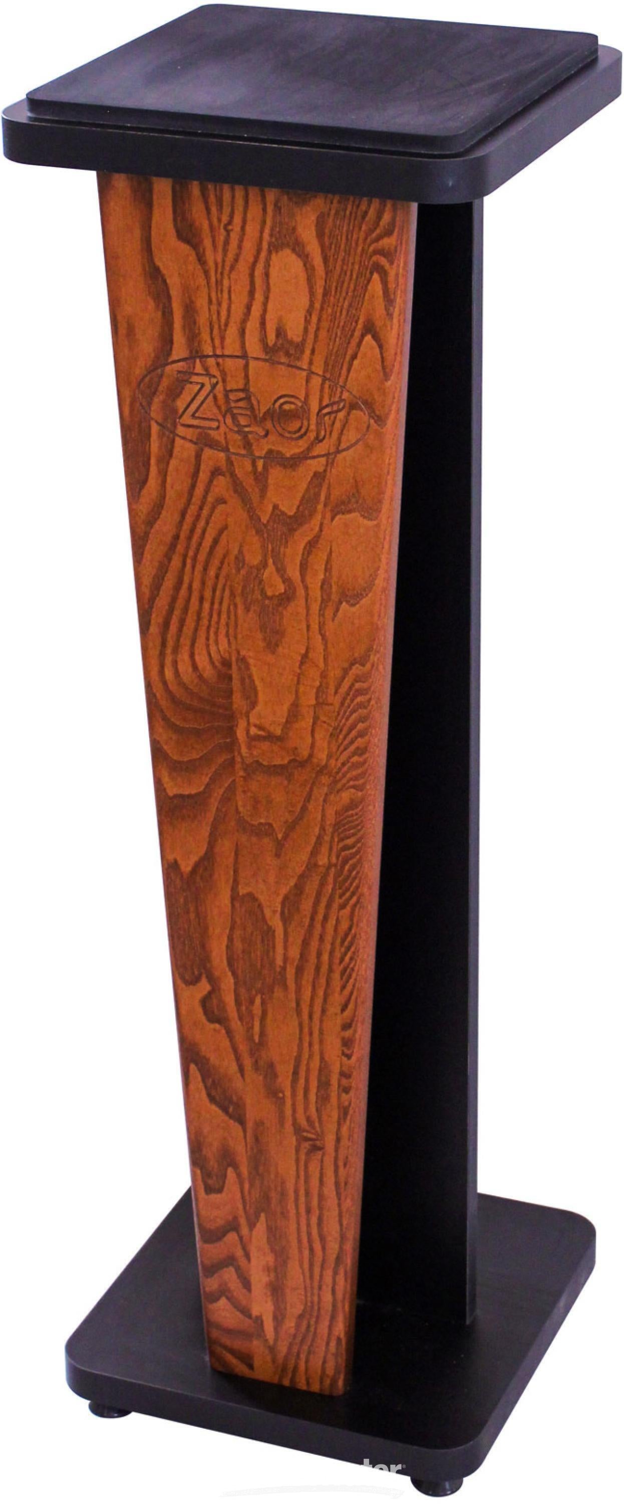 Zaor Croce 36-inch Fixed Monitor Stands - Cherry Black