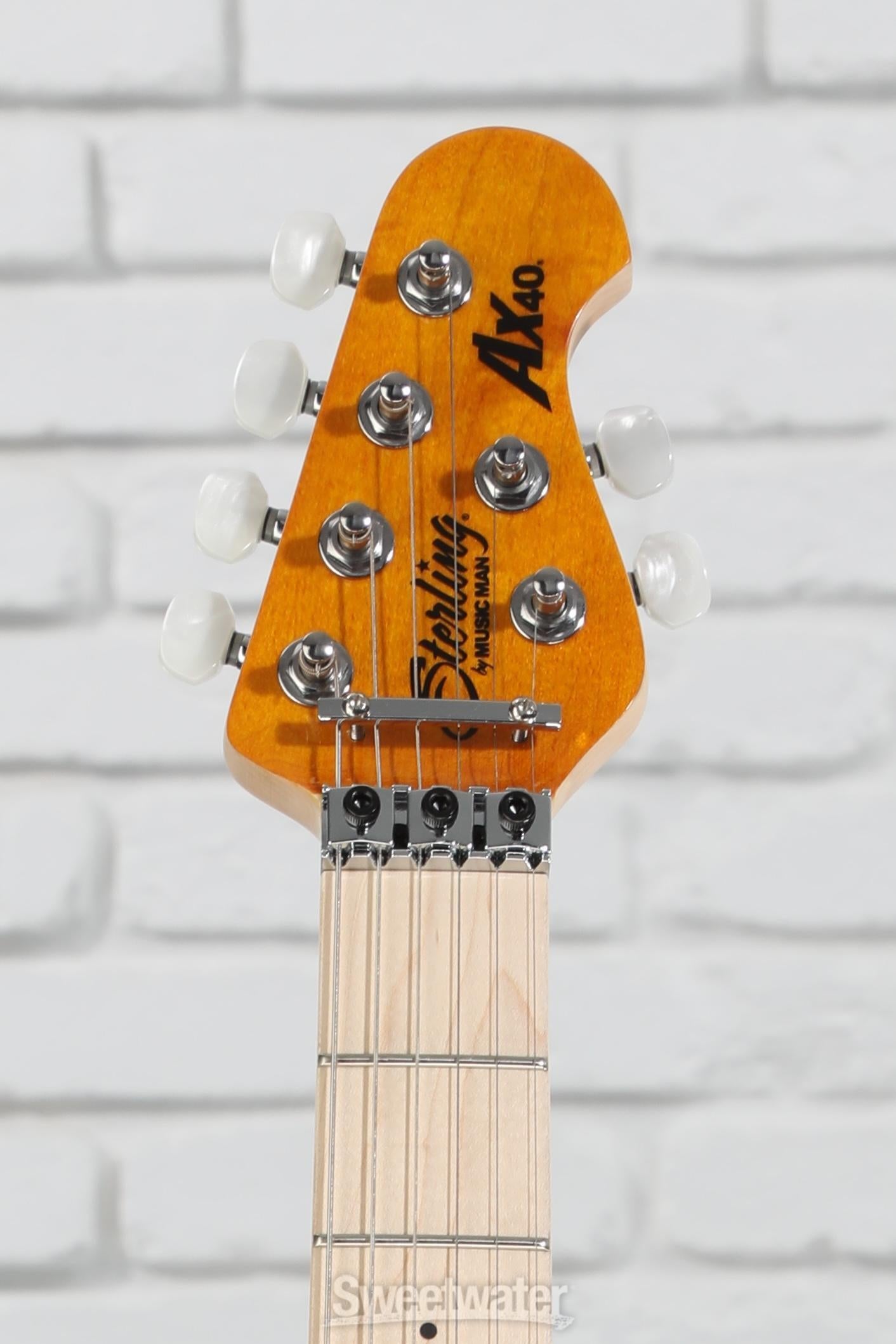 sterling by Music Man Axis トランスゴールド SBMM SUB Axis Flame Trans Gold – Motor City Guitar