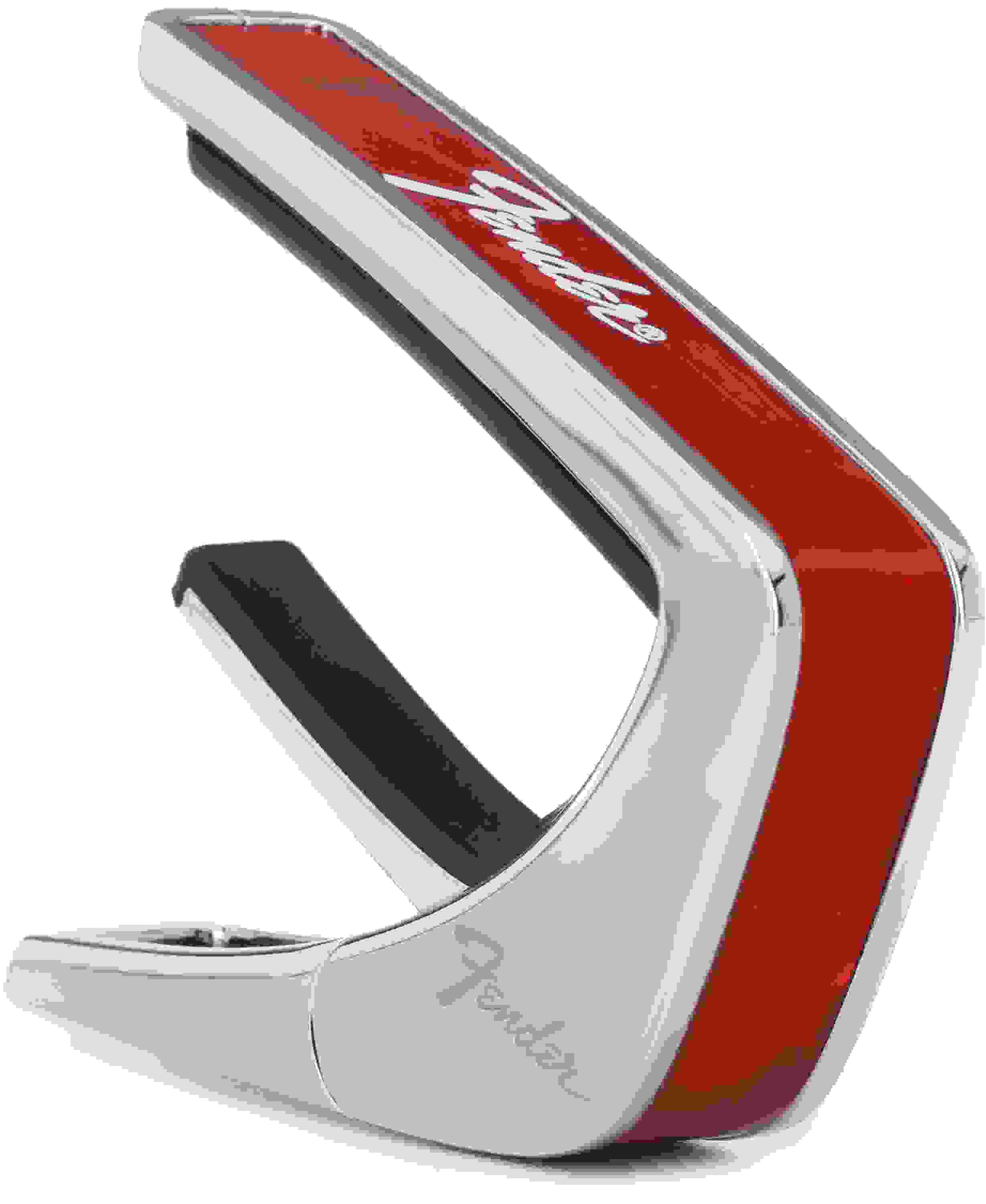 Thalia Fender Officially Licensed Capo - Red Angel Wing with White Perine Logo