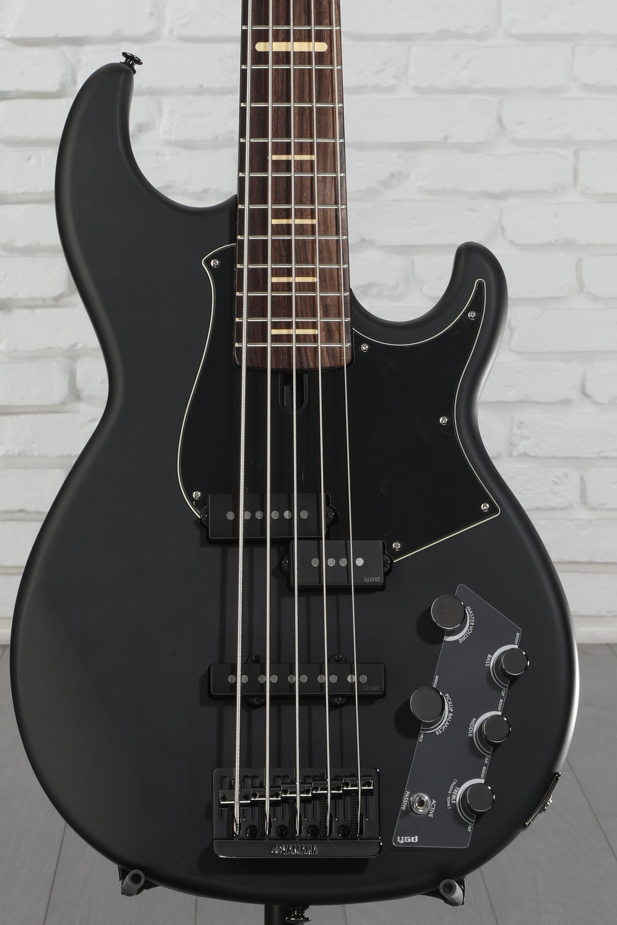 ベース YAMAHA BB735A Yamaha BB735A 5-String Electric Bass Matte Black | Guitar Center