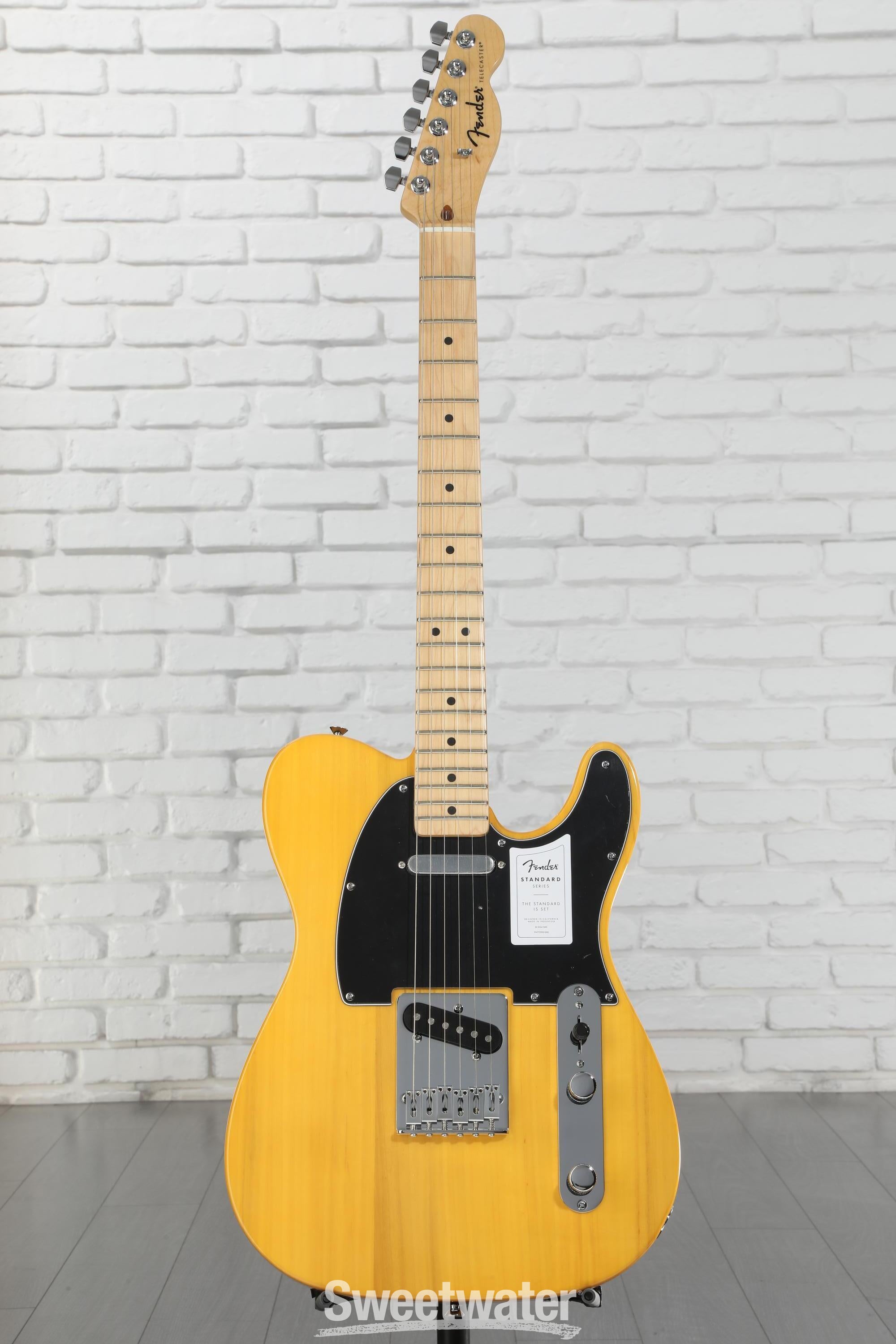 Fender Standard Telecaster Electric Guitar - Butterscotch