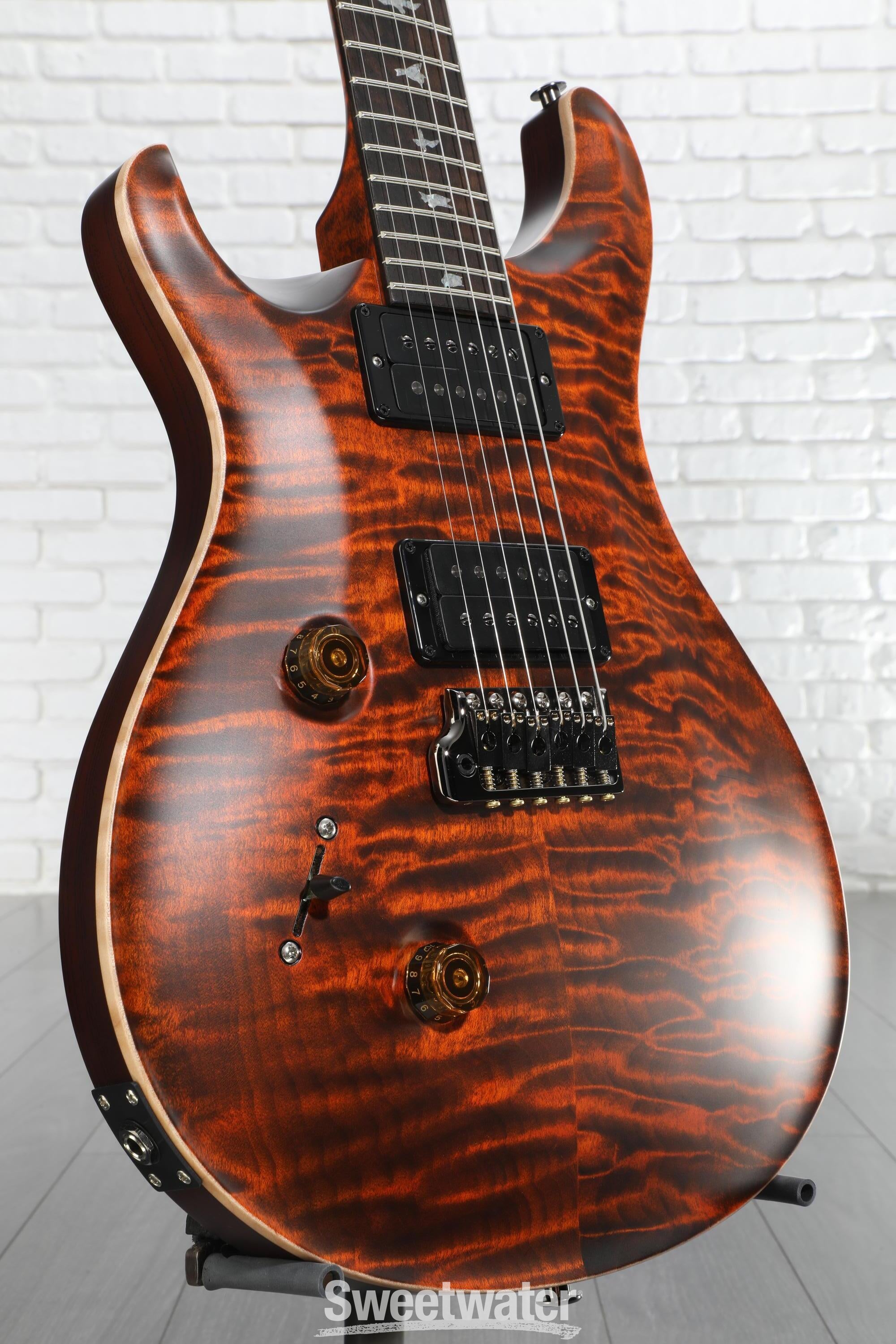 PRS Wood Library Custom 24 Left-handed 10-Top Electric Guitar