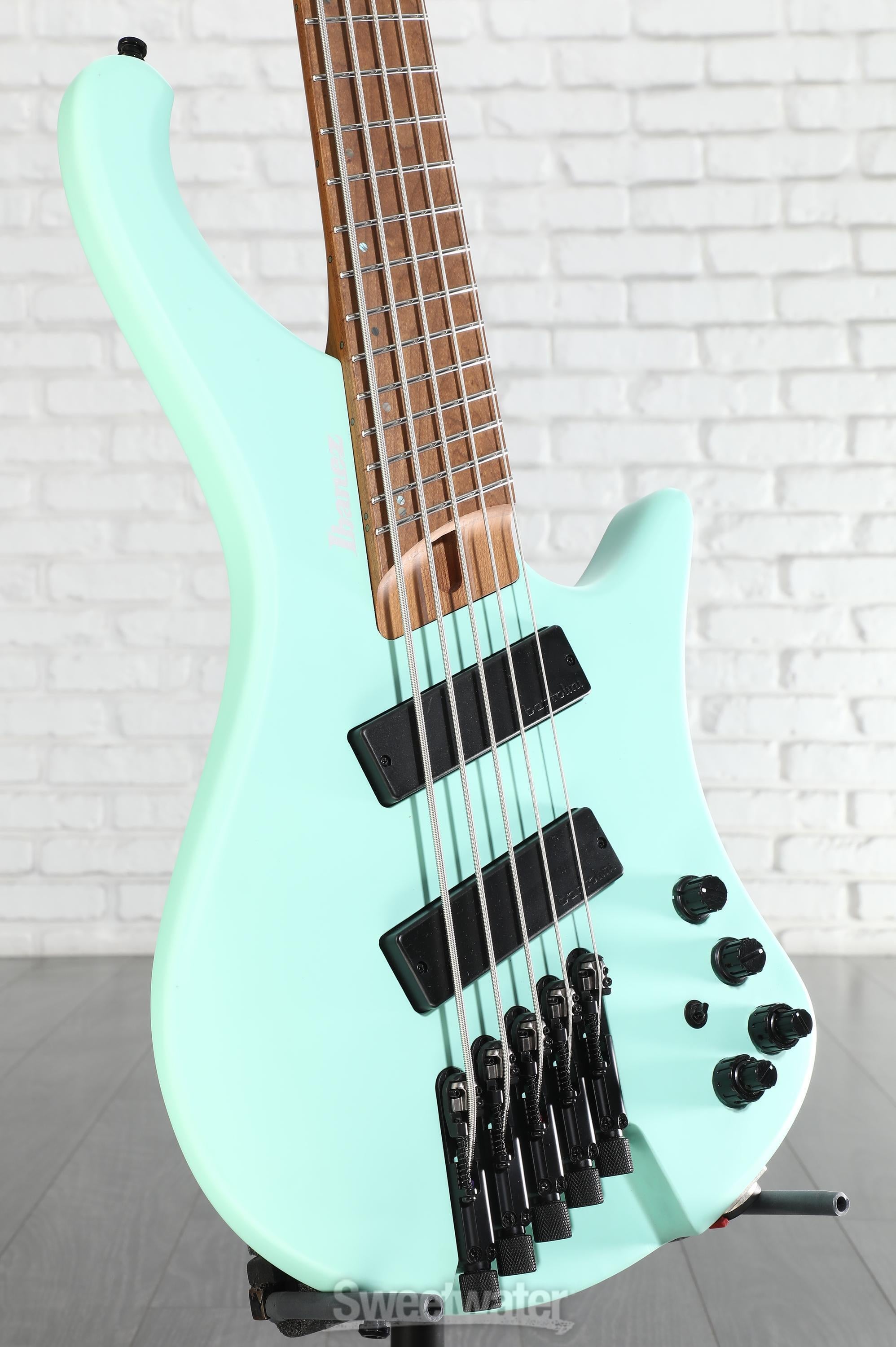 Ibanez Bass Workshop EHB1005MS Bass Guitar - Sea Foam Green Matte