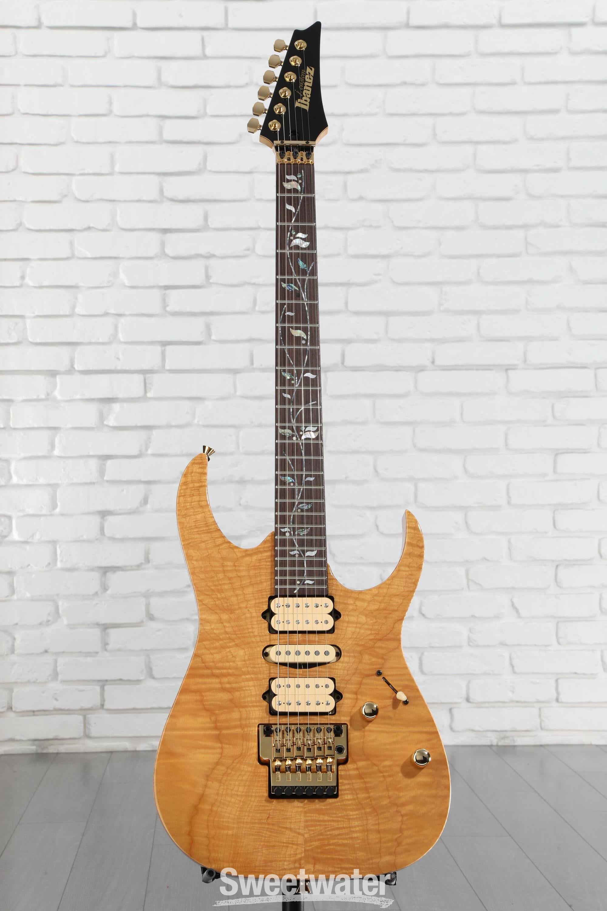 Ibanez J Custom RG8570 Electric Guitar - Natural, Rosewood