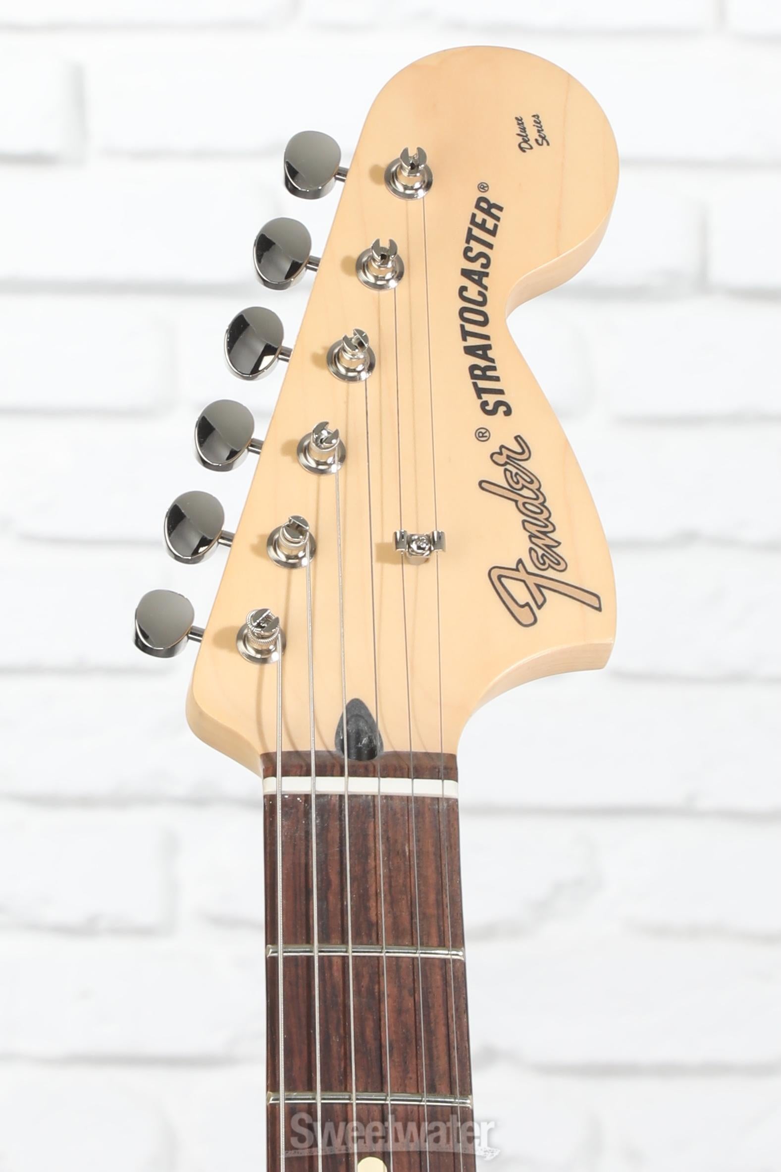 Fender Tom DeLonge Stratocaster Electric Guitar - Graffiti Yellow