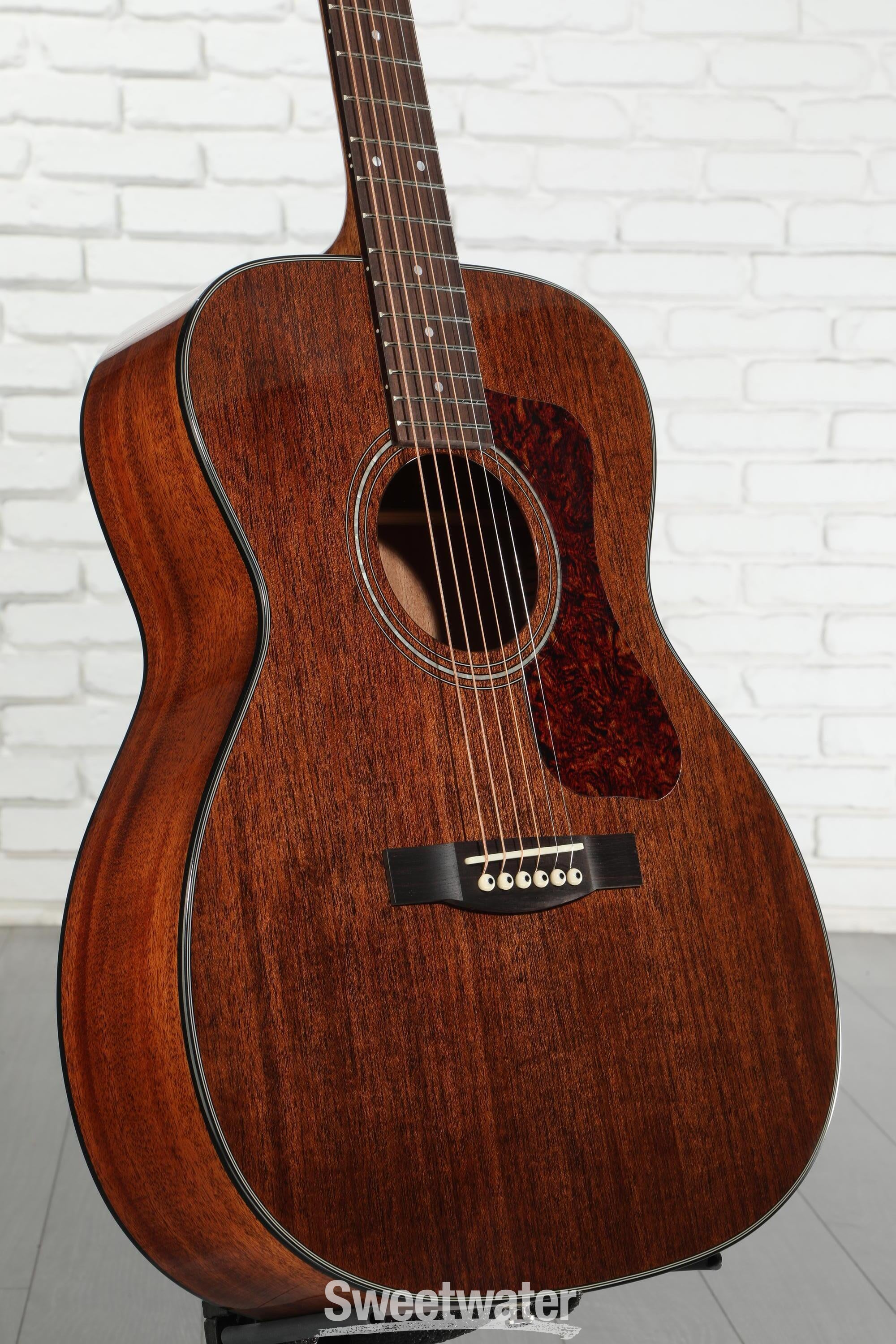 Guild OM-120, Orchestra Acoustic Guitar - Natural | Sweetwater
