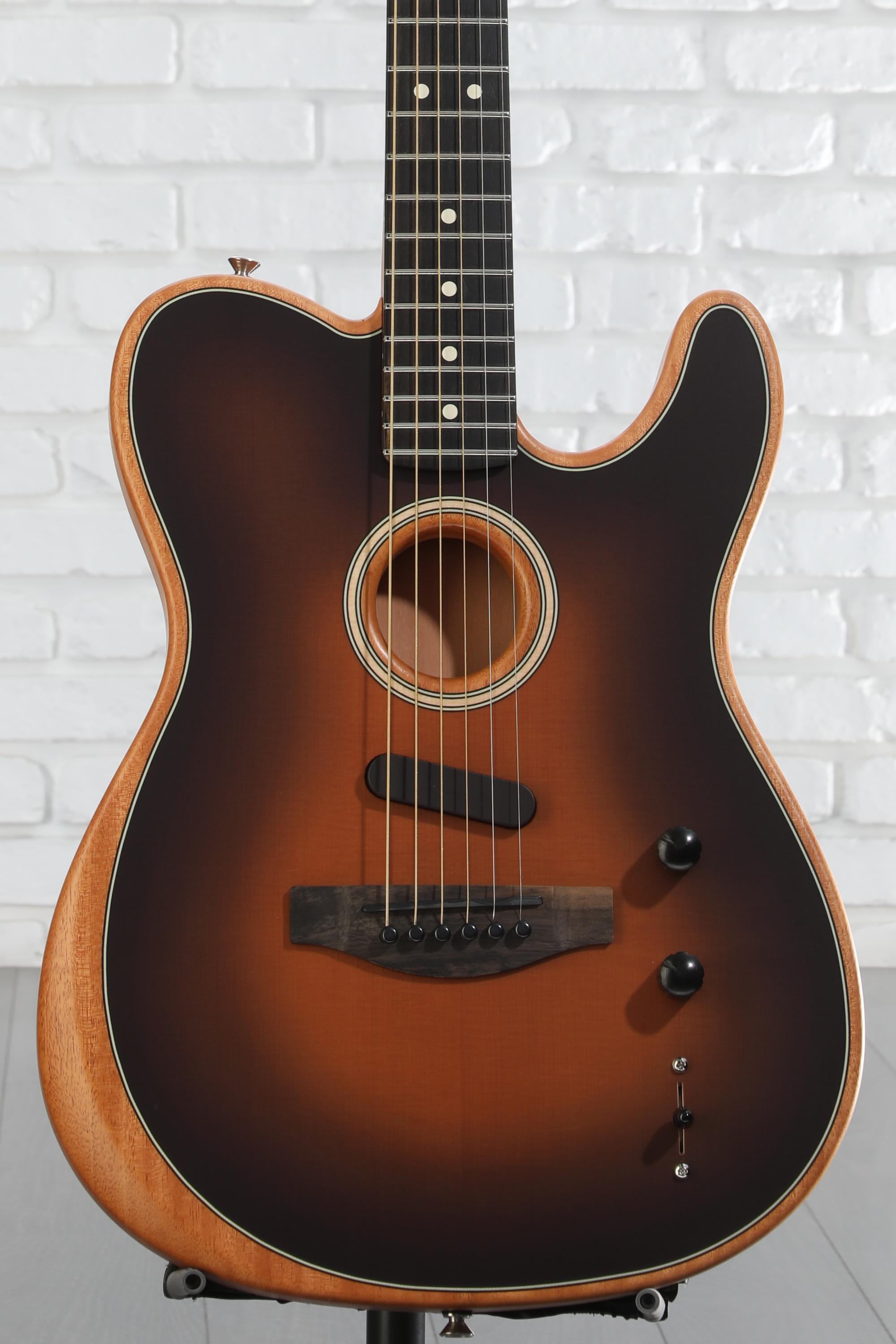 Fender American Acoustasonic Telecaster - Sunburst | Sweetwater