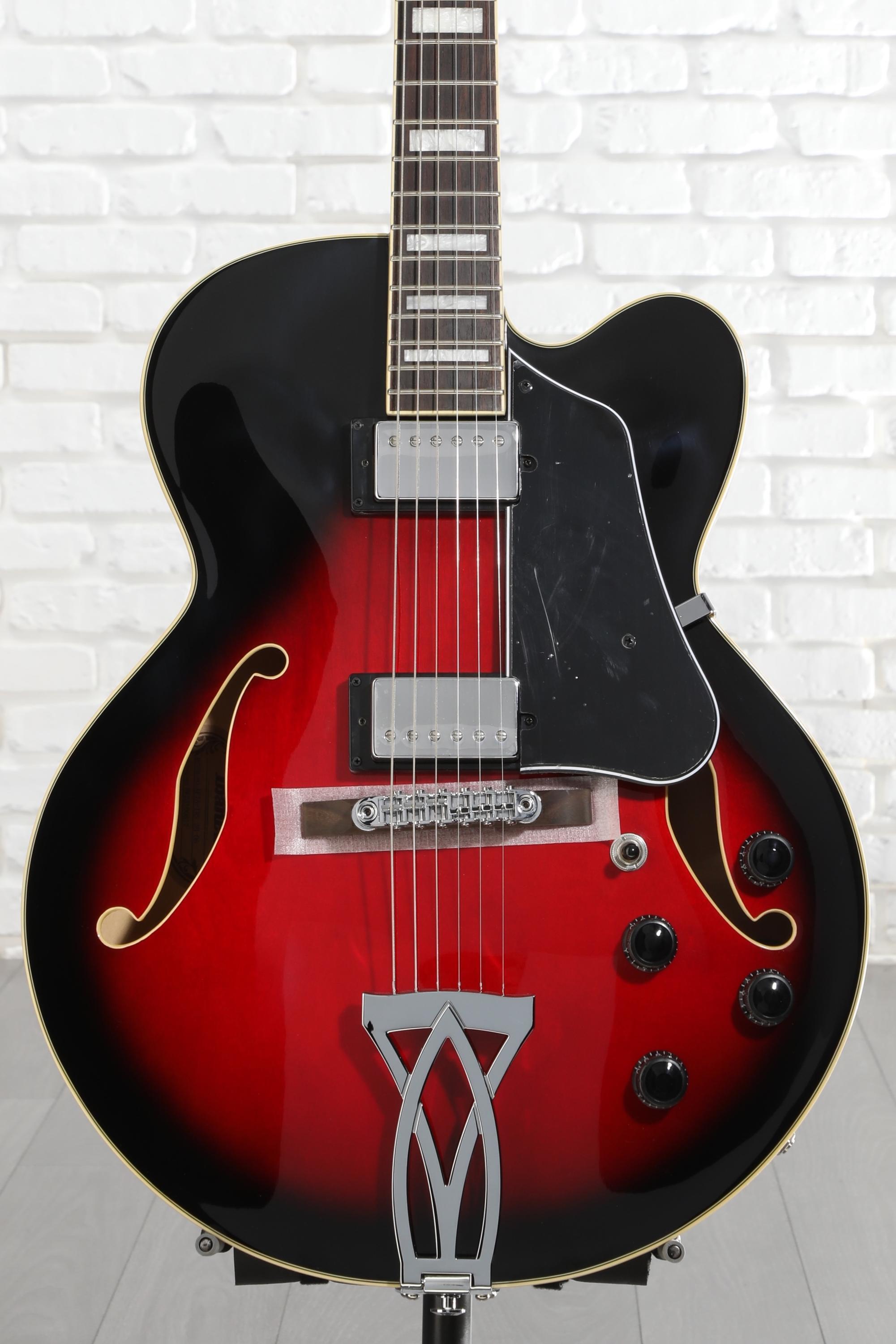 Ibanez Artcore AF75 Hollowbody Electric Guitar - Transparent Red