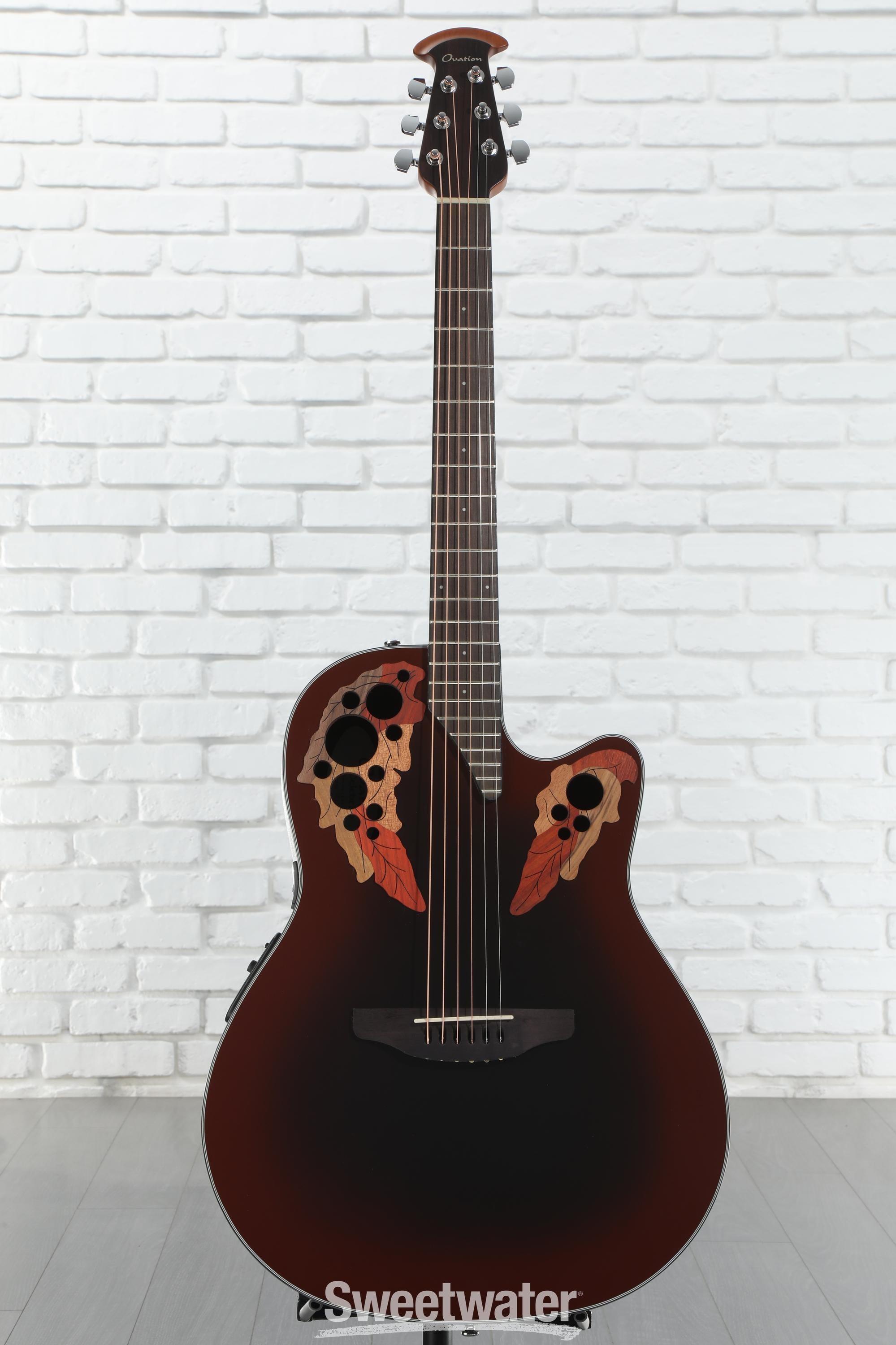 Ovation E-Acoustic Guitar Celebrity Elite Mid Cutaway