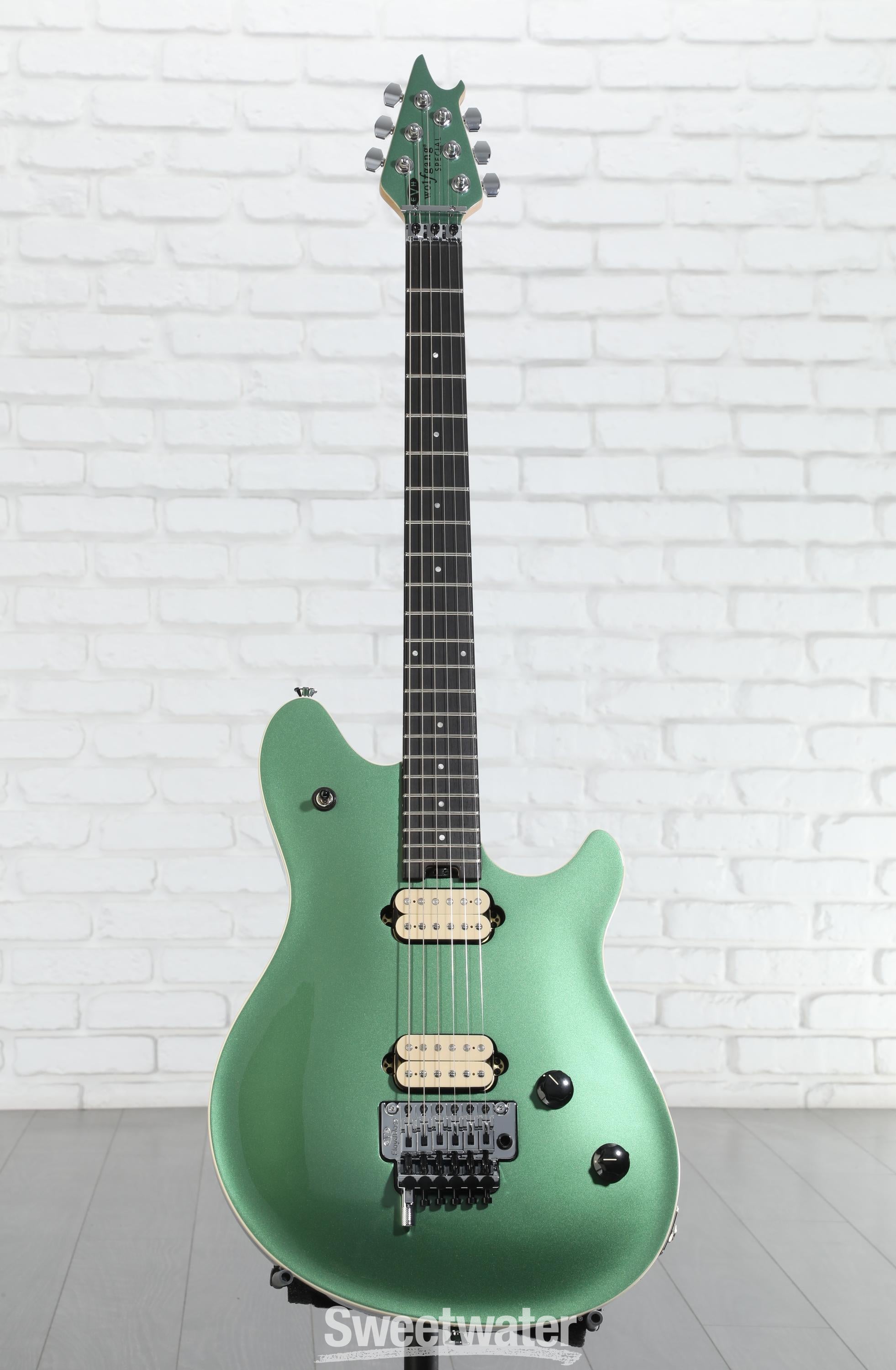 EVH Wolfgang Special Electric Guitar - Pelham Green | Sweetwater