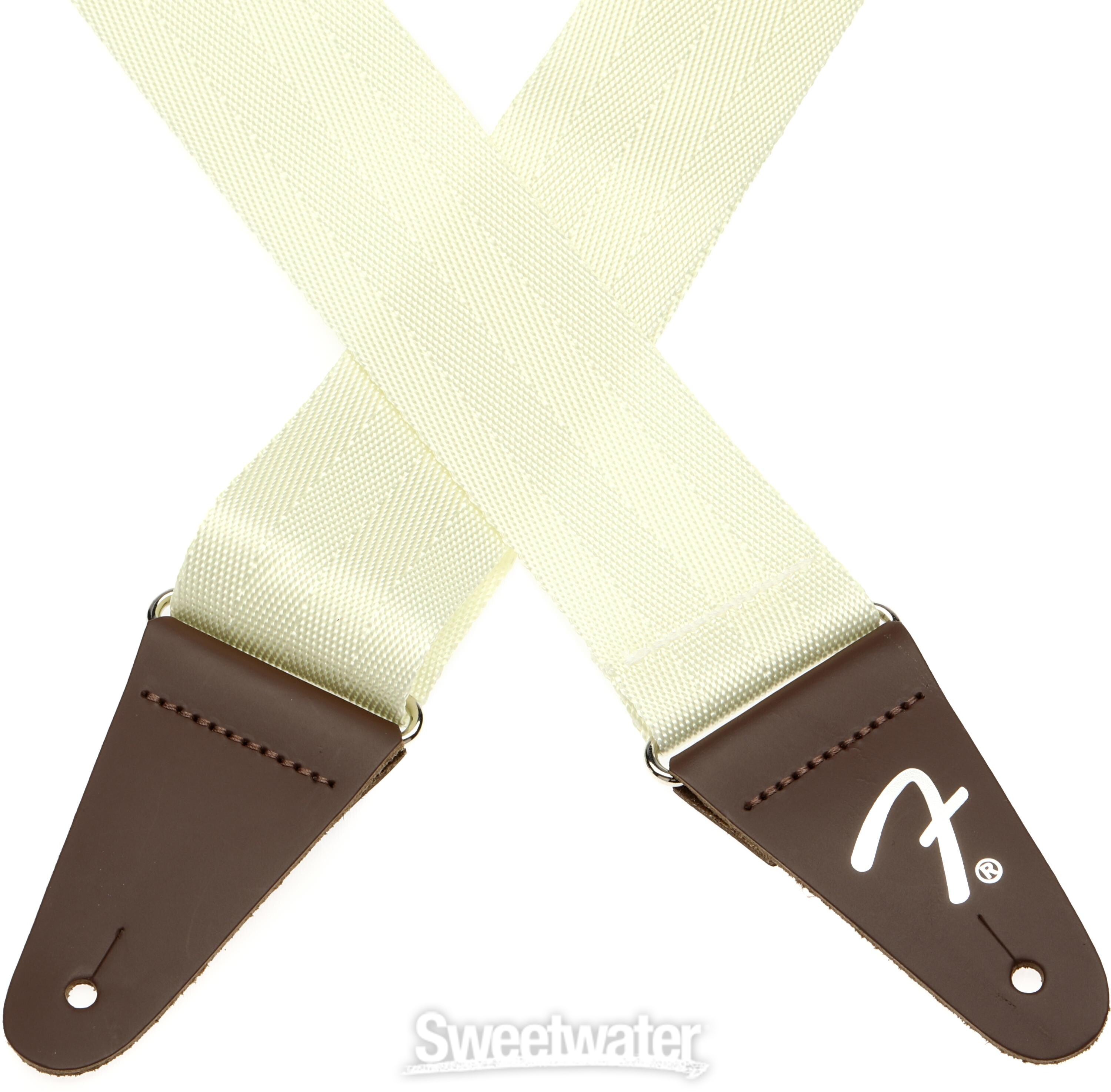 Fender American Professional Seat Belt Strap - Olympic White