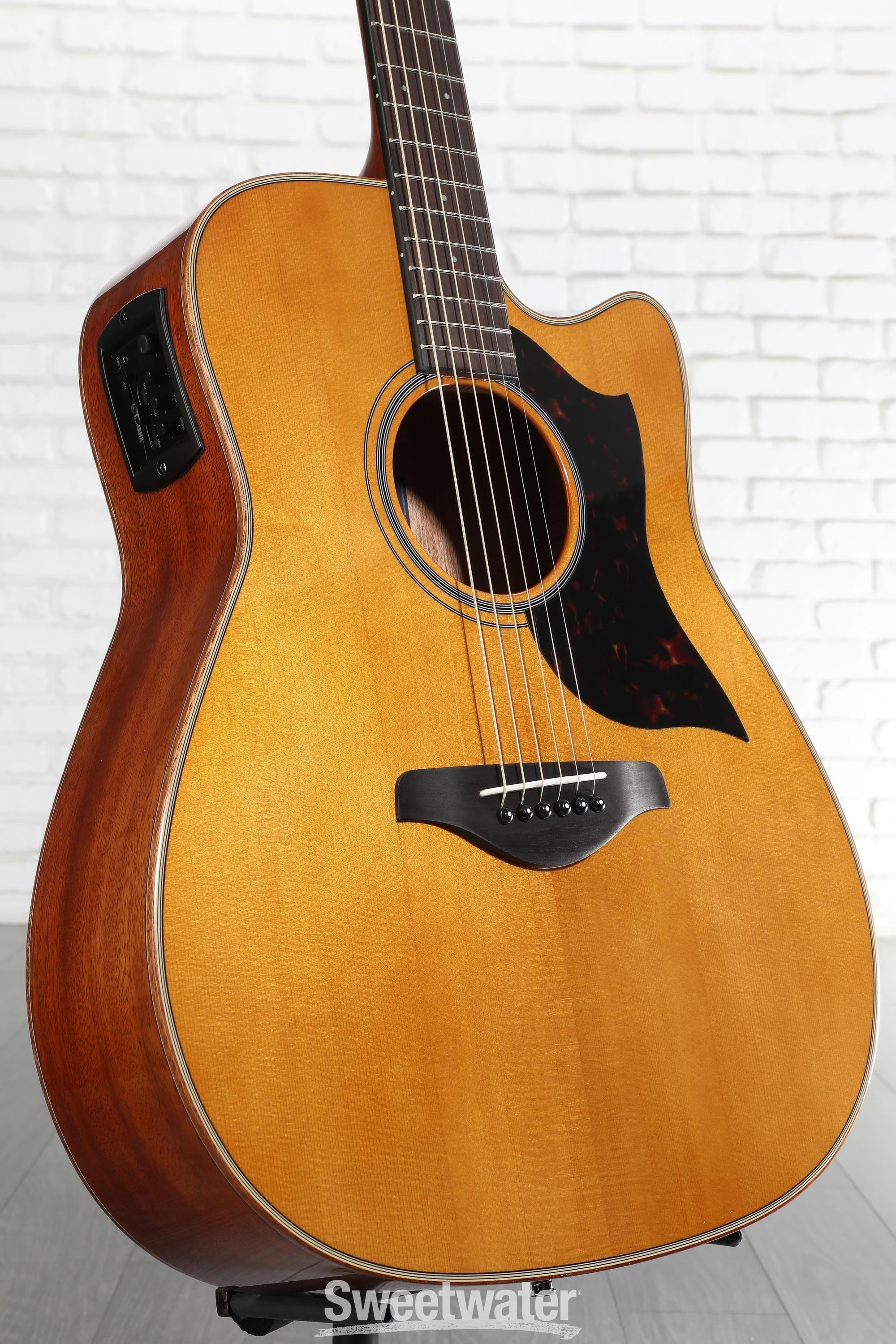 Photo of Yamaha A1M Acoustic-electric Guitar - Vintage Natural