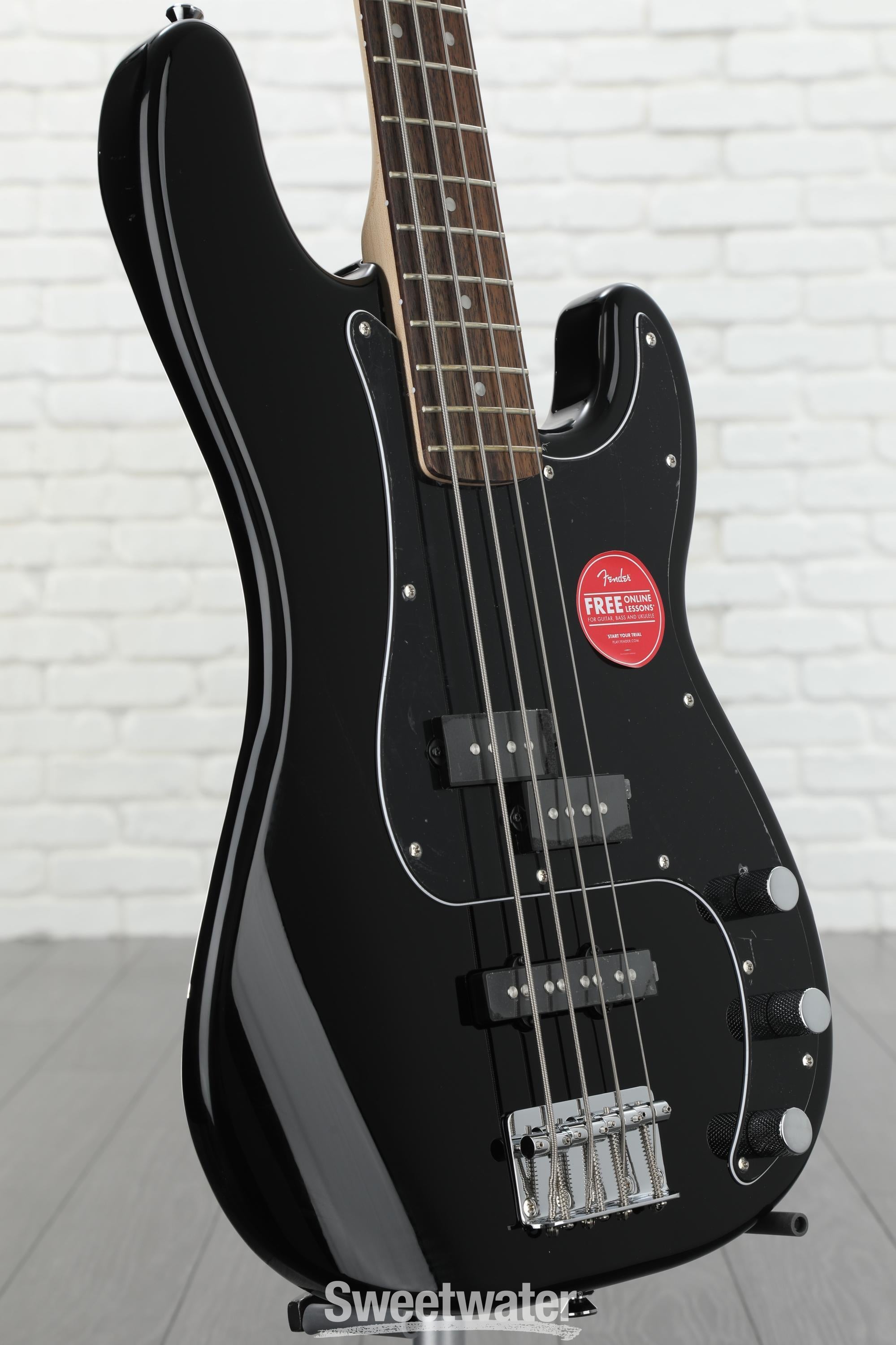 Squier Affinity Series Precision Bass PJ - Black with Indian