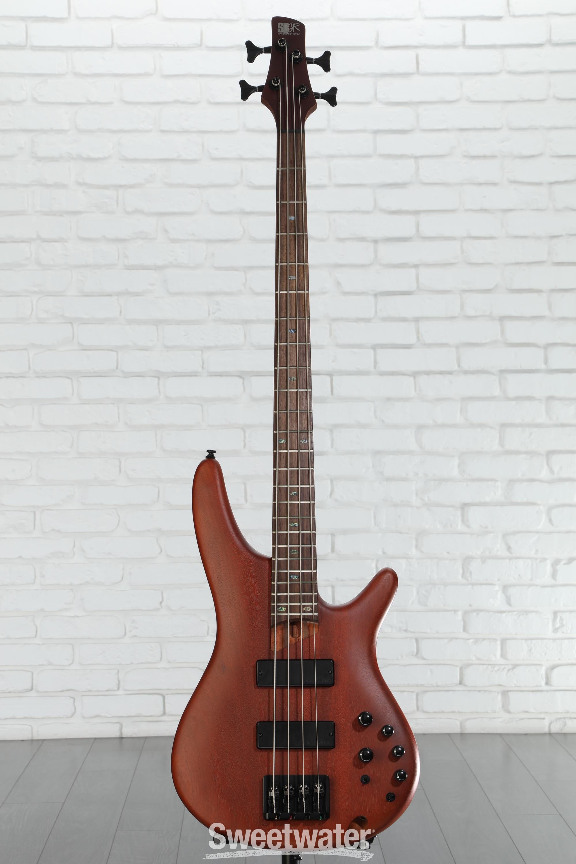 アイバニーズ　SR-500 Ibanez SR500E Bass Guitar - Brown Mahogany | Sweetwater