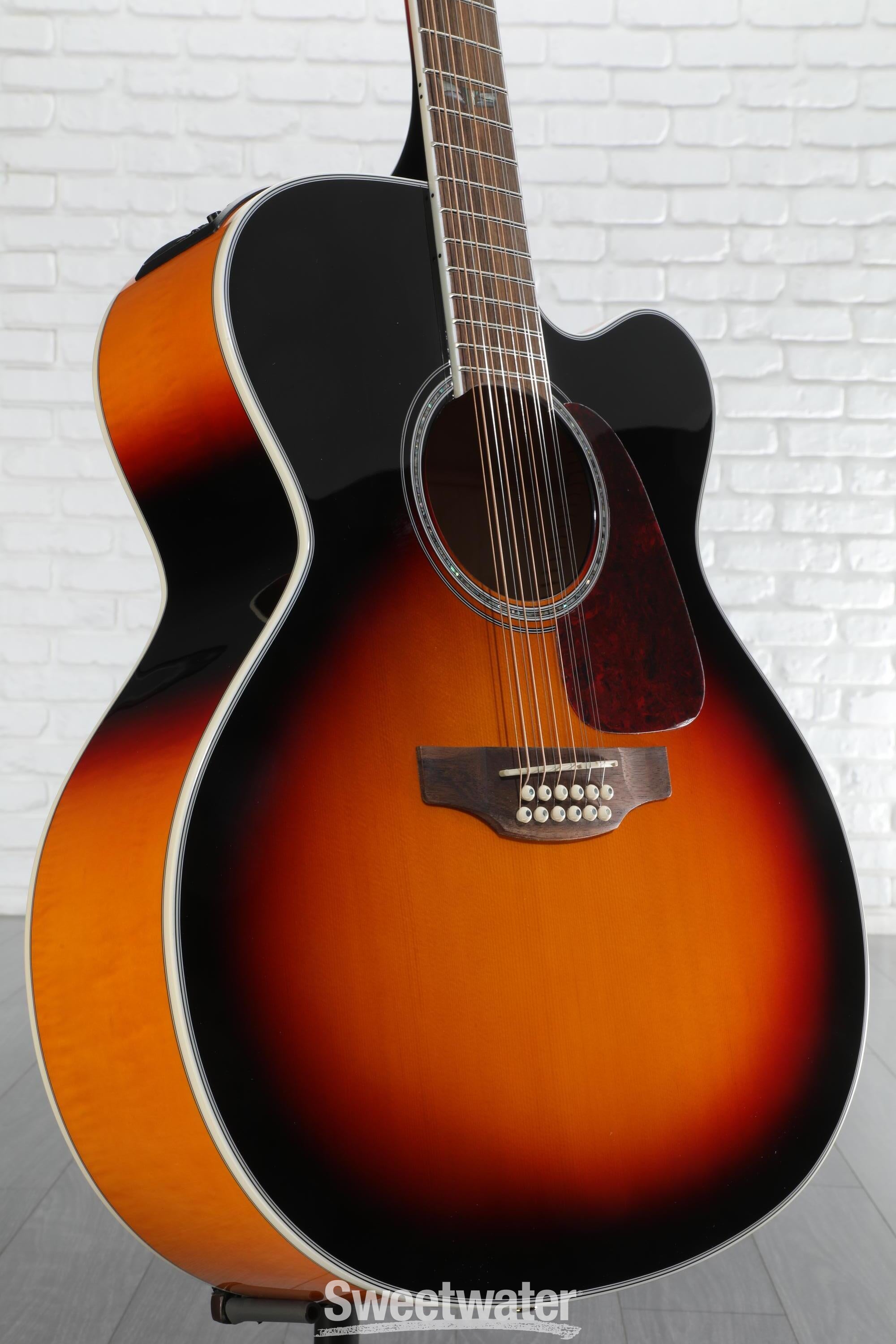 Takamine GJ72CE 12-String Acoustic-Electric Guitar - Brown