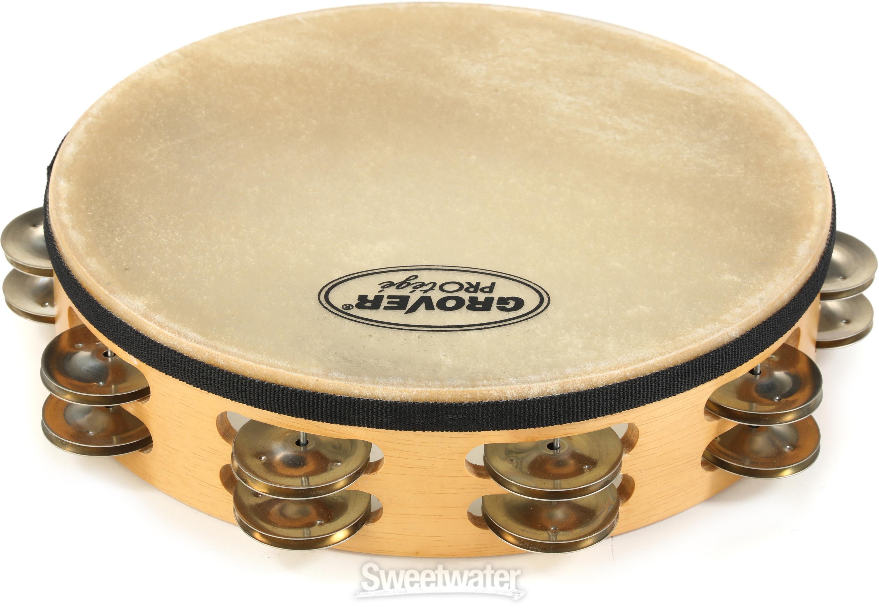 Grover Pro Percussion P-T2/GS Protégé Tambourine with German