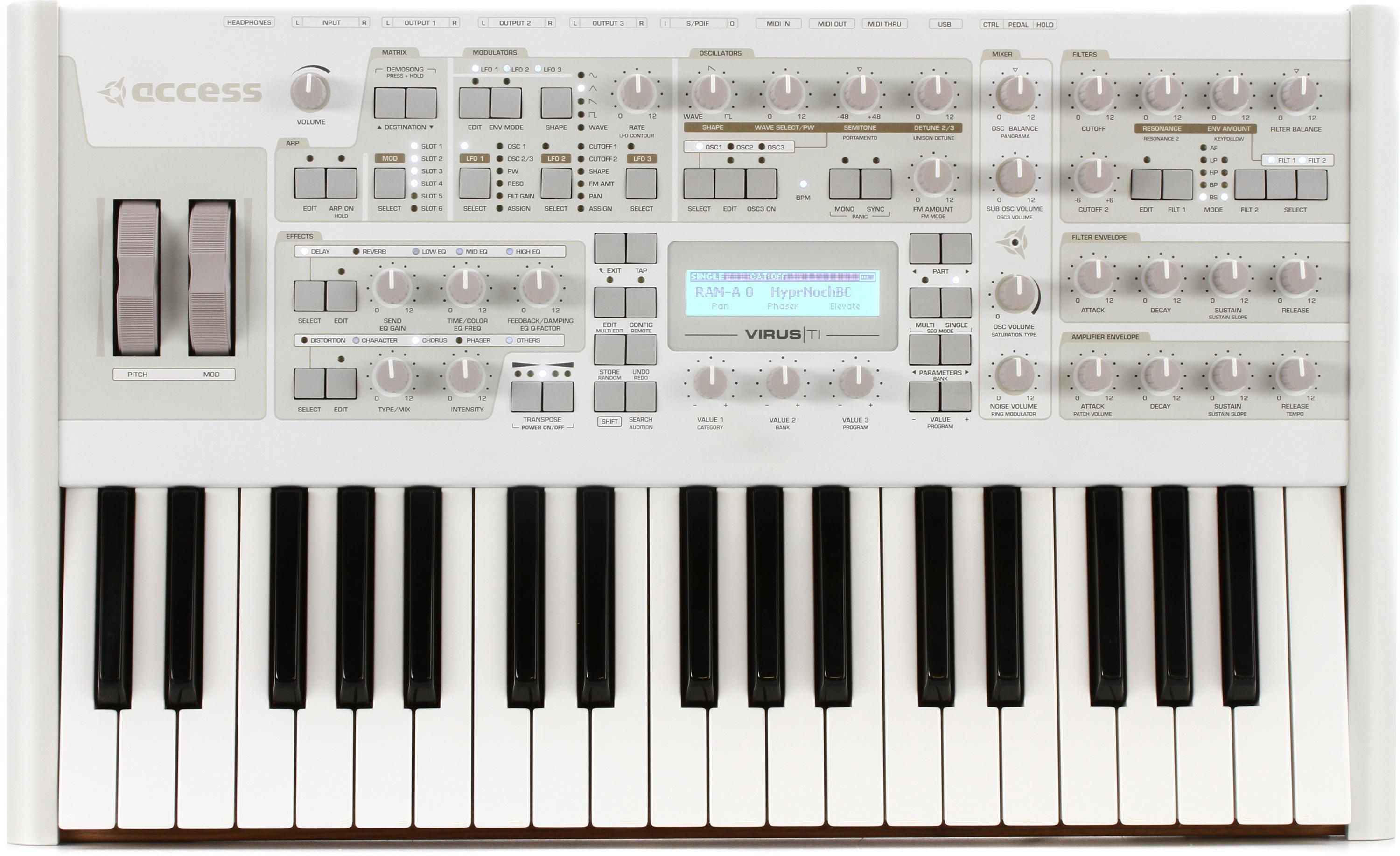 Access Virus TI2 Polar 37-key Synthesizer