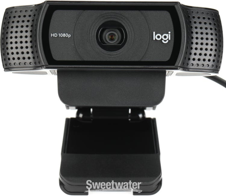 Logitech StreamCam Plus Webcam (Graphite) with Yeti Mic Blackout & Ring  Light 