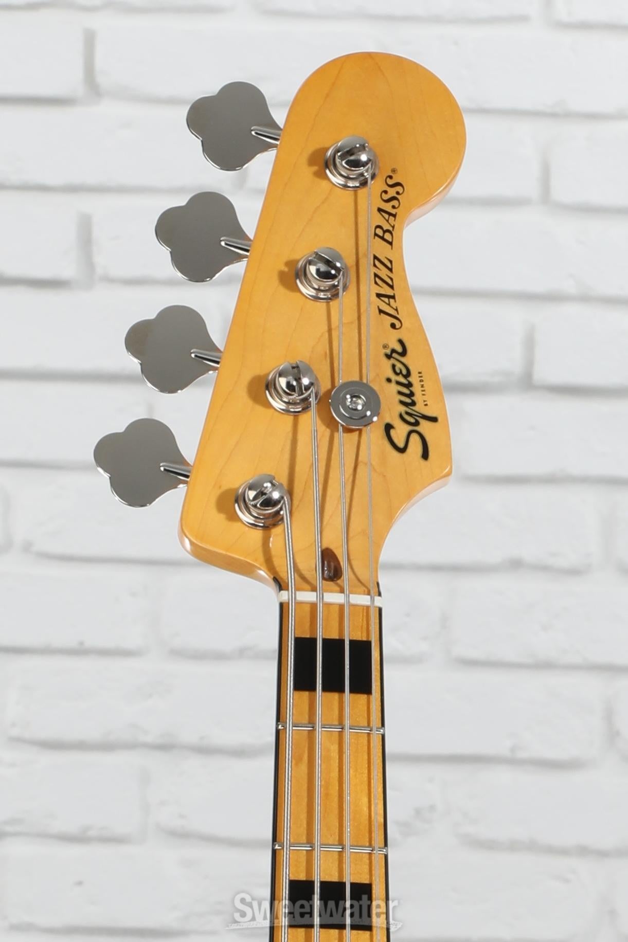 Squier Classic Vibe '70s Jazz Bass - Black | Sweetwater
