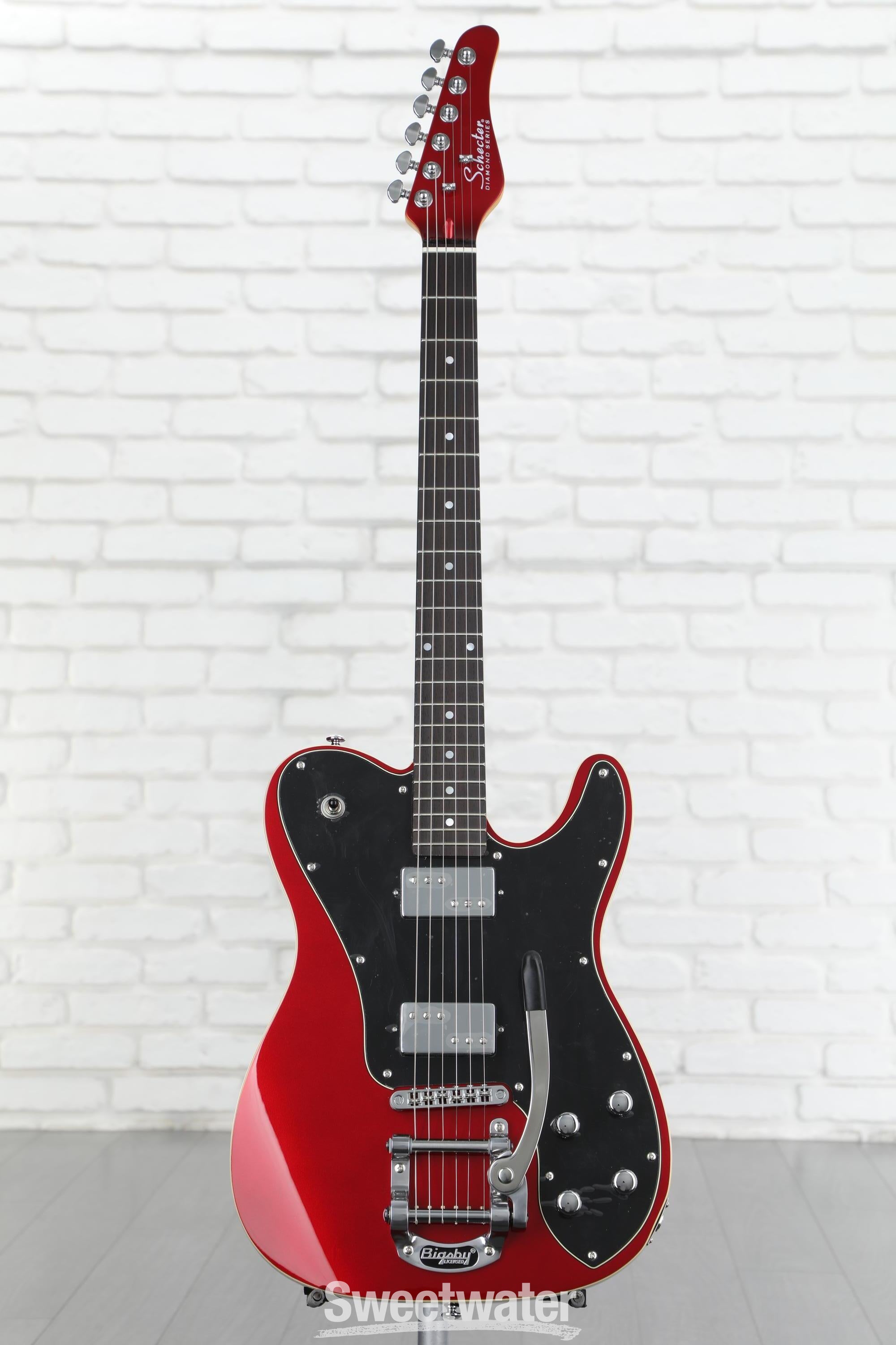 Schecter PT Fastback II B Electric Guitar - Metallic Red | Sweetwater