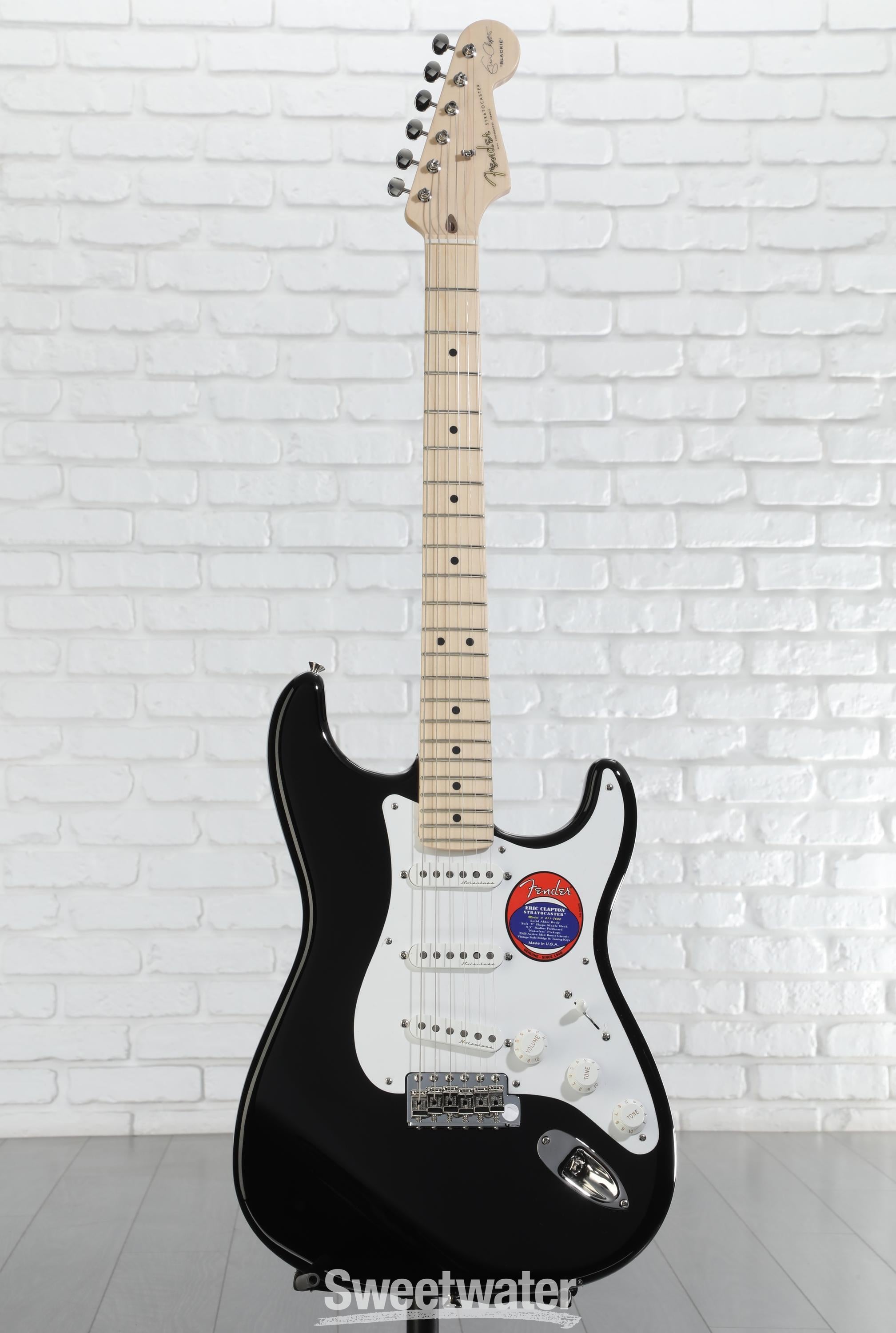Fender Eric Clapton Stratocaster - Black with Maple
