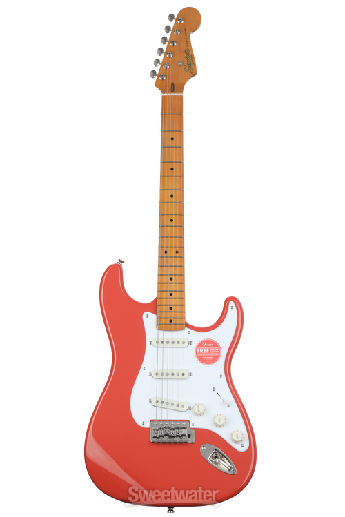 Classic Vibe '50s Stratocaster - Fiesta Red - Sweetwater