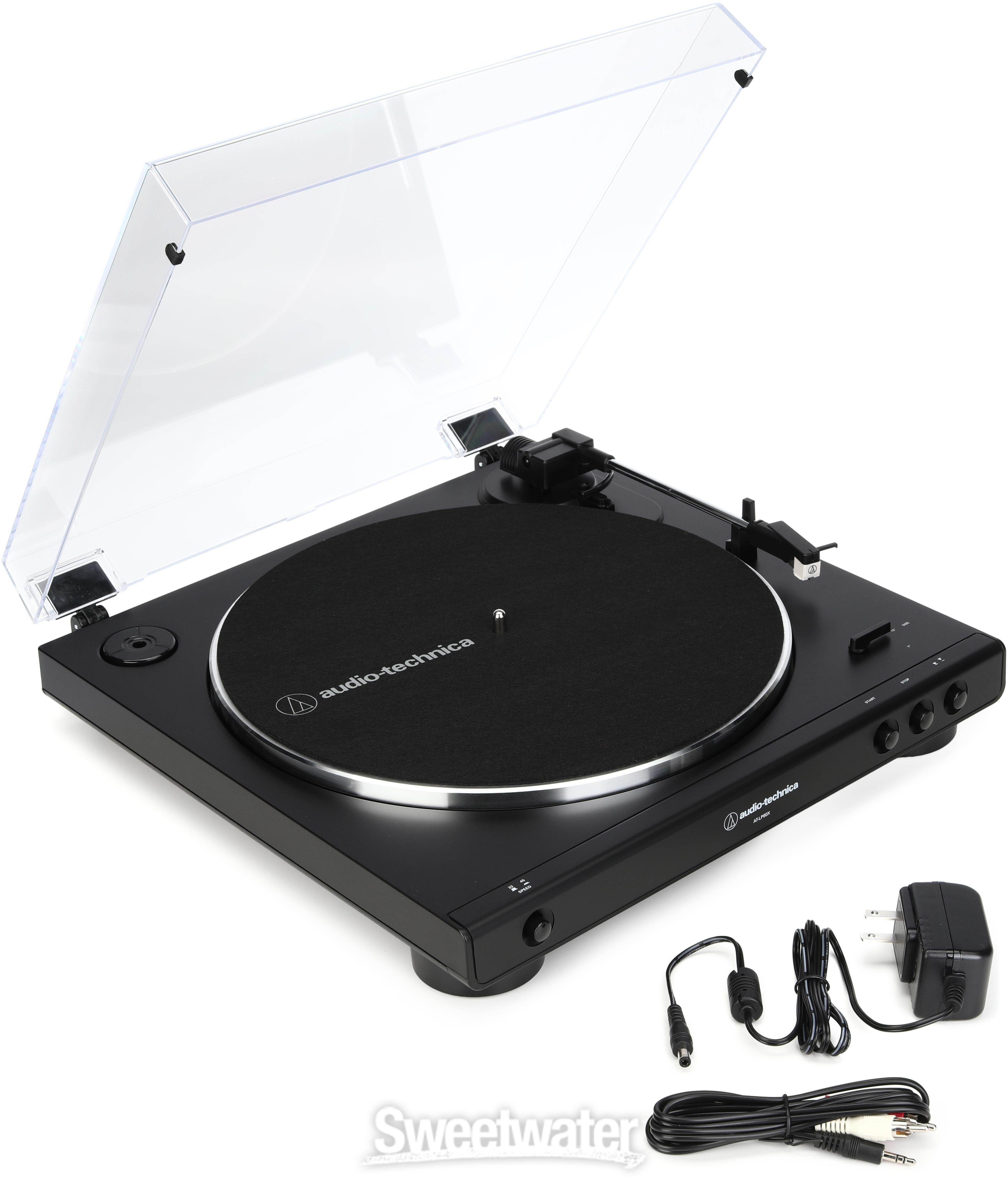 Audio-Technica AT-LP60XBT Wireless Belt-Drive Turntable with 