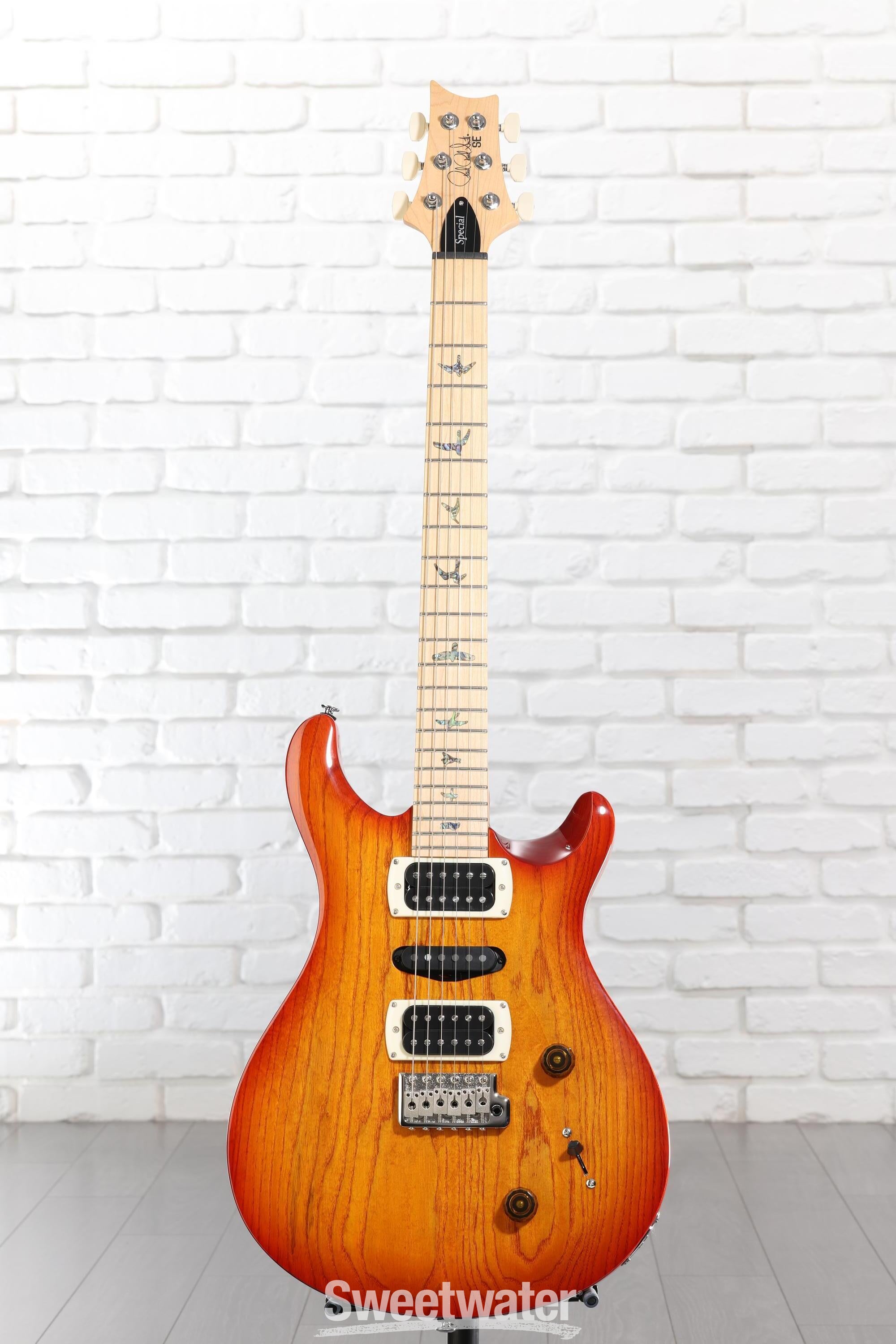 PRS SE Swamp Ash Special Electric Guitar - Vintage Sunburst