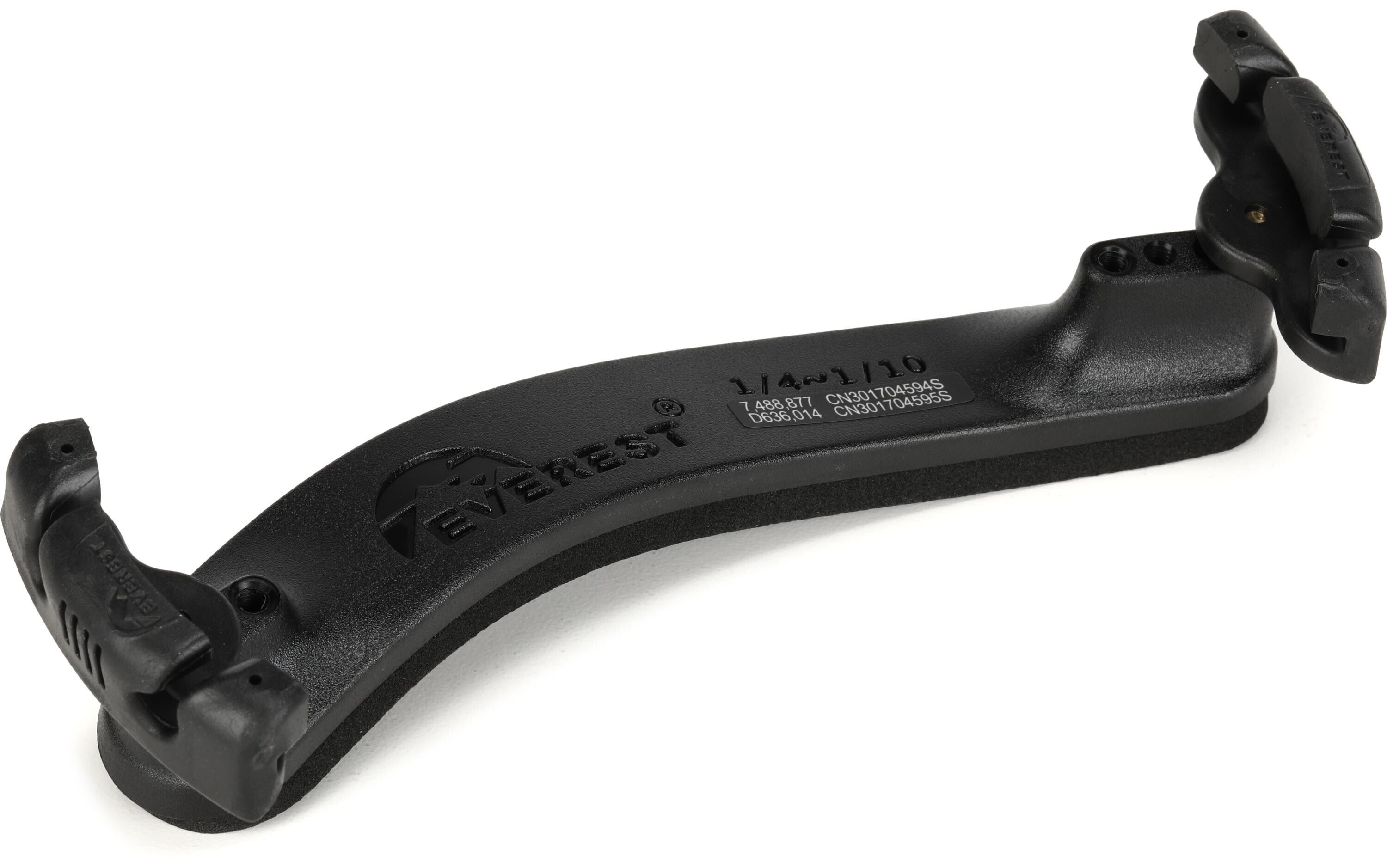 TOPBRIDGE ブラックスティール　うぬぼれ Everest SR2510 4/4-size EZ Series Violin Shoulder Rest | Sweetwater