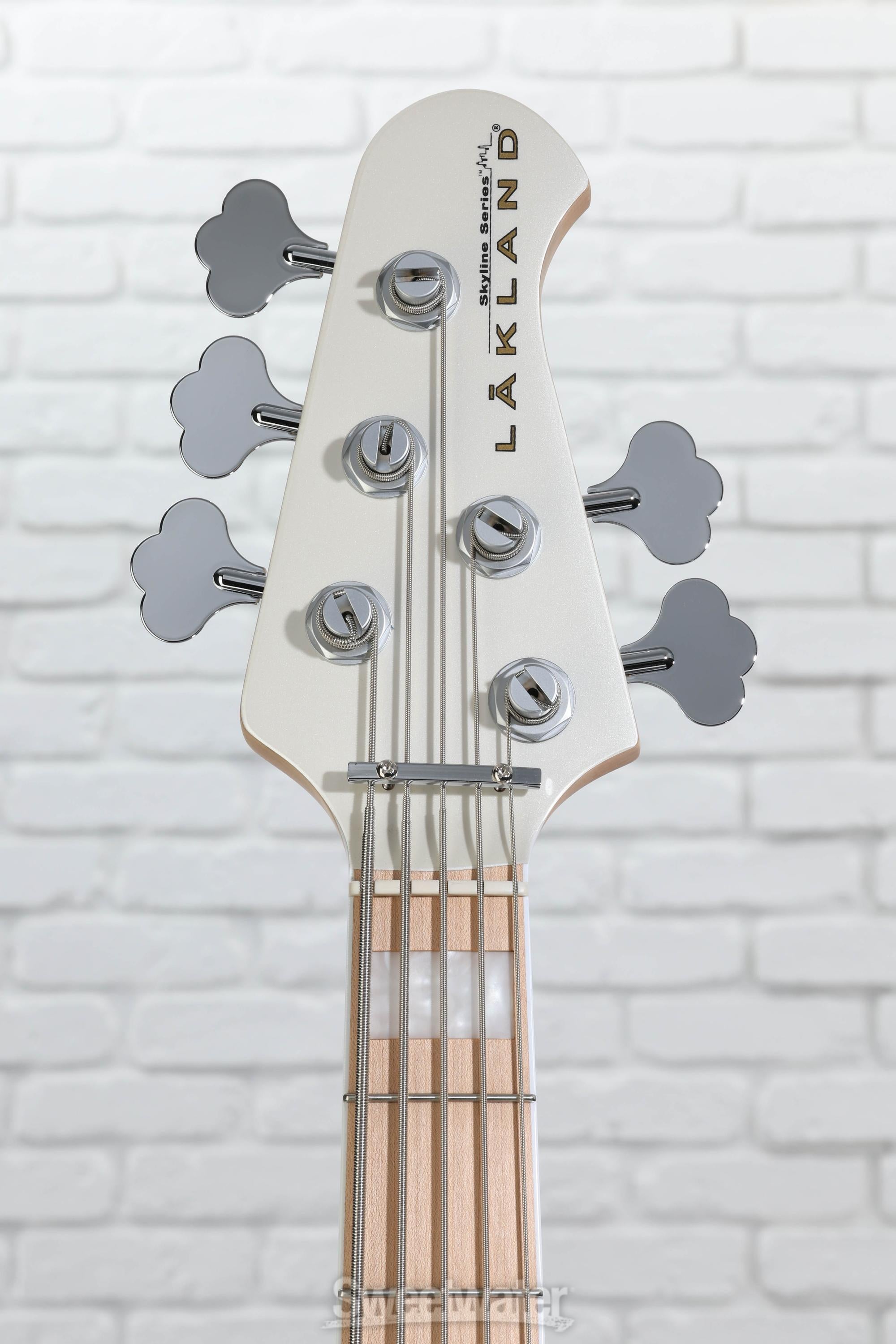 ベース Lakland Skyline Japan Series 5-String Used Lakland 55-02 Skyline Series 5 String Natural Electric