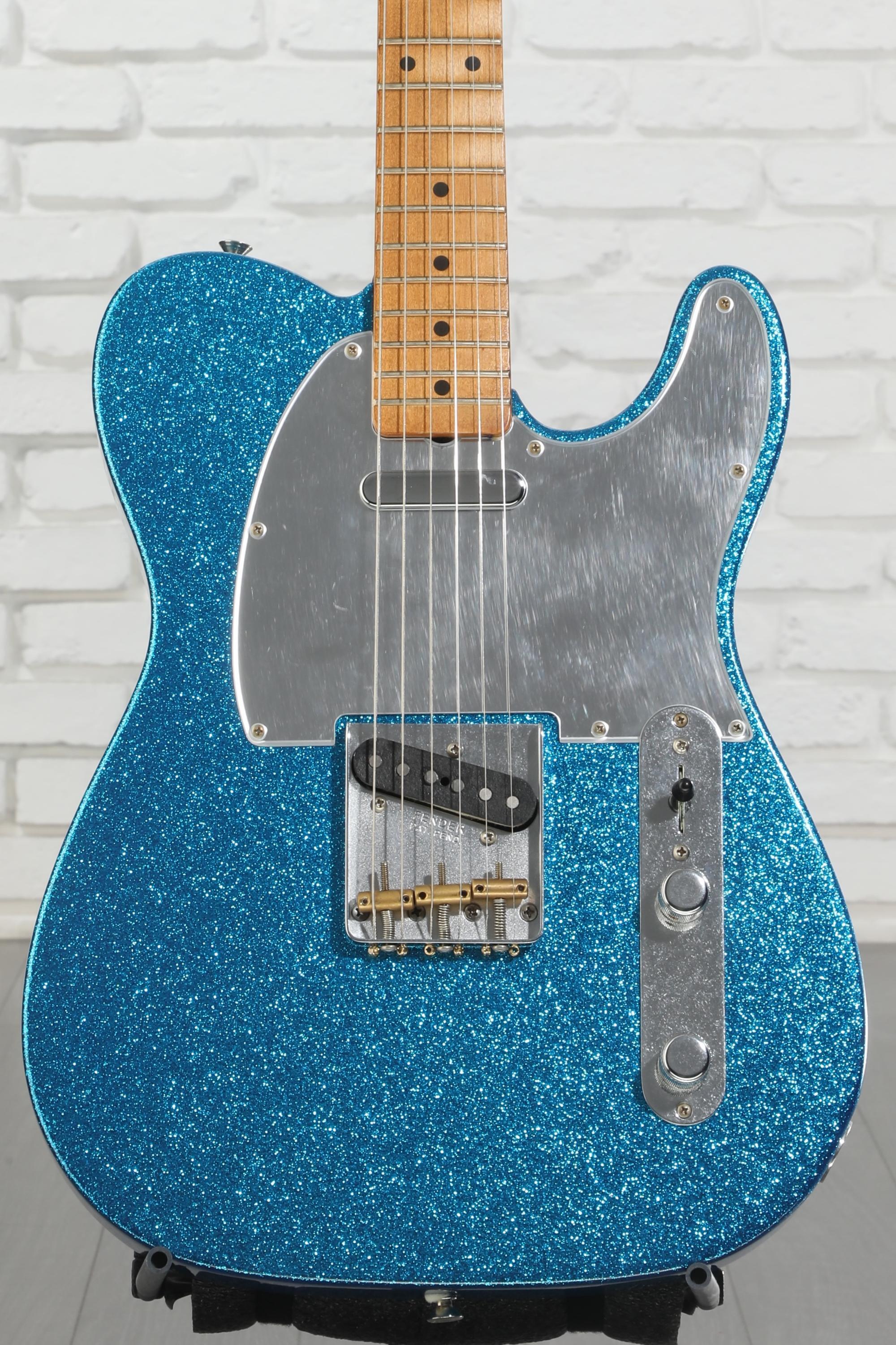 Fender J Mascis Telecaster - Bottle Rocket Blue Flake with Maple