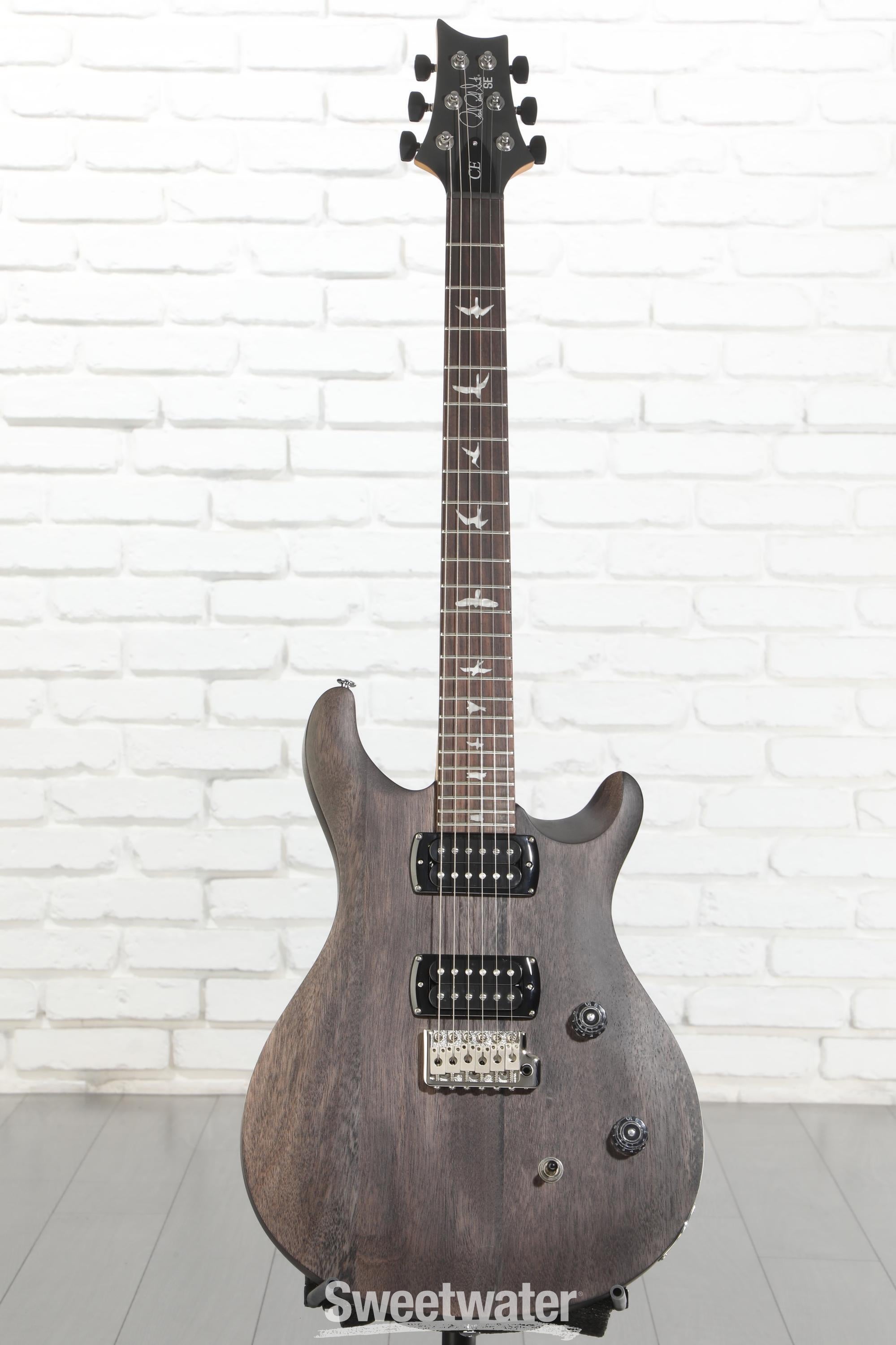 PRS SE CE 24 Standard Satin Electric Guitar - Charcoal Satin
