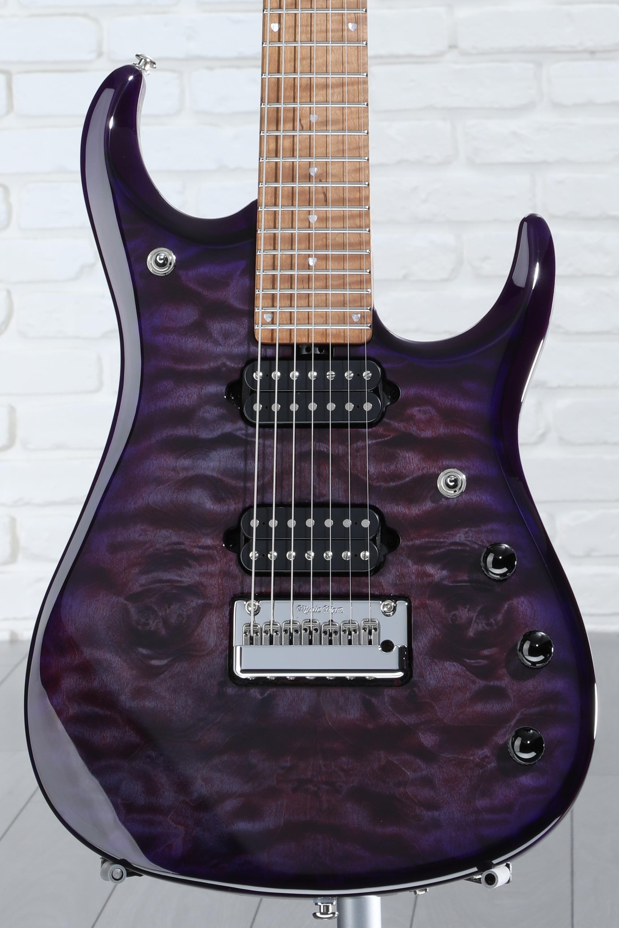 Light Purple Prince Electric Guitar Solid Body No Inaly