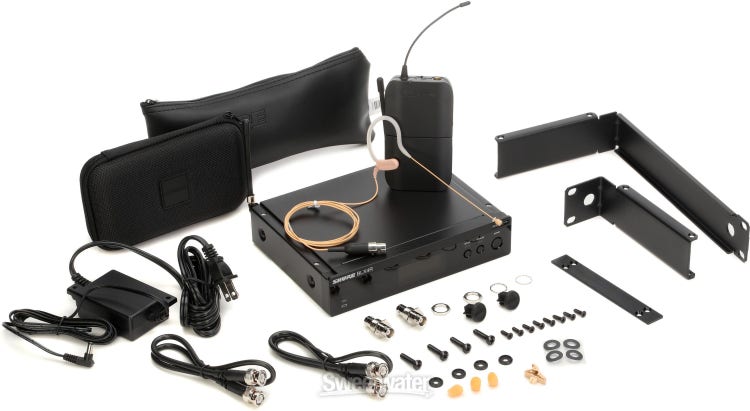 Shure BLX14R/MX53 Wireless Headworn Microphone System - H9 Band