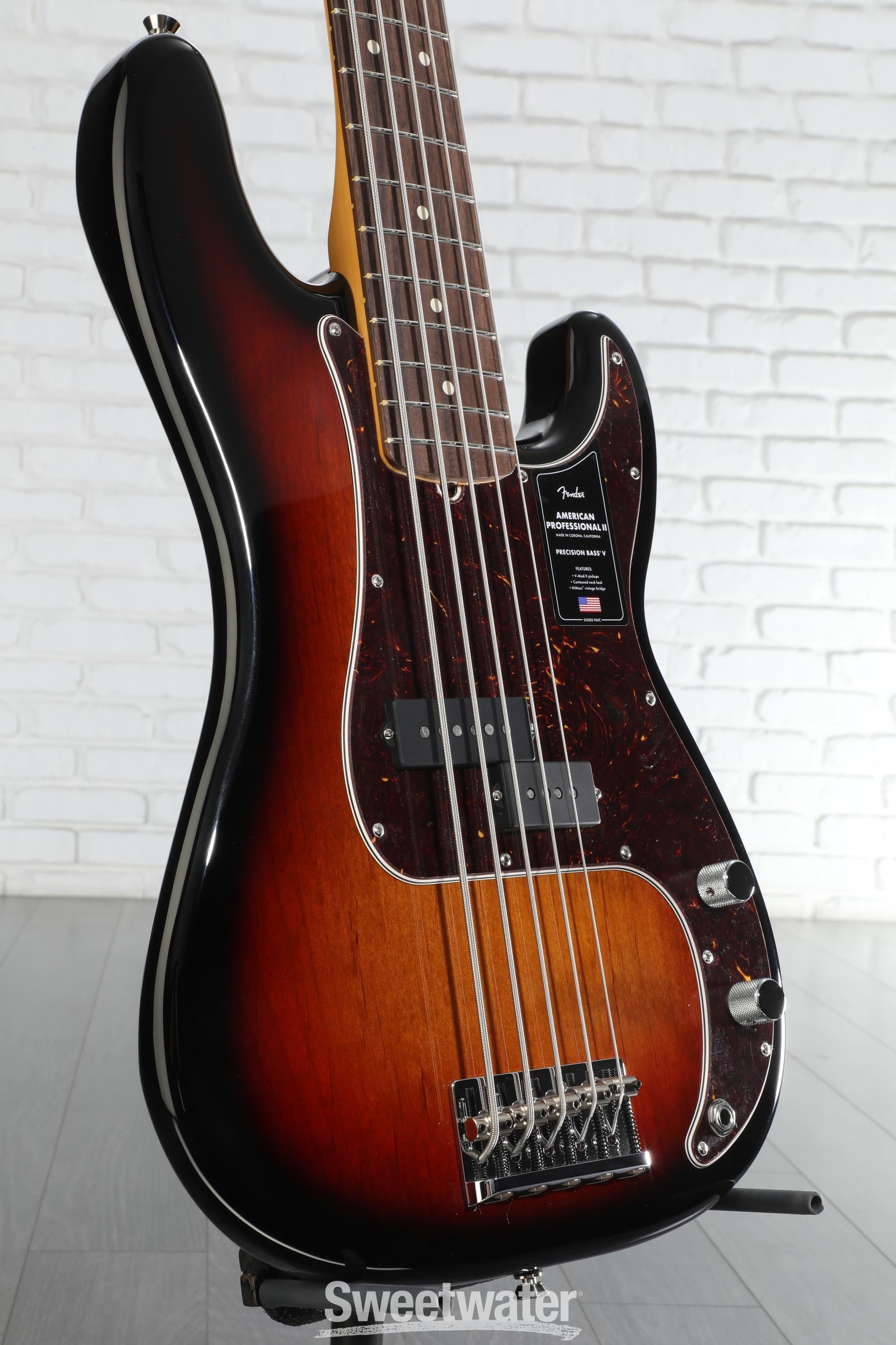 Fender American Professional II Precision Bass V - 3-color
