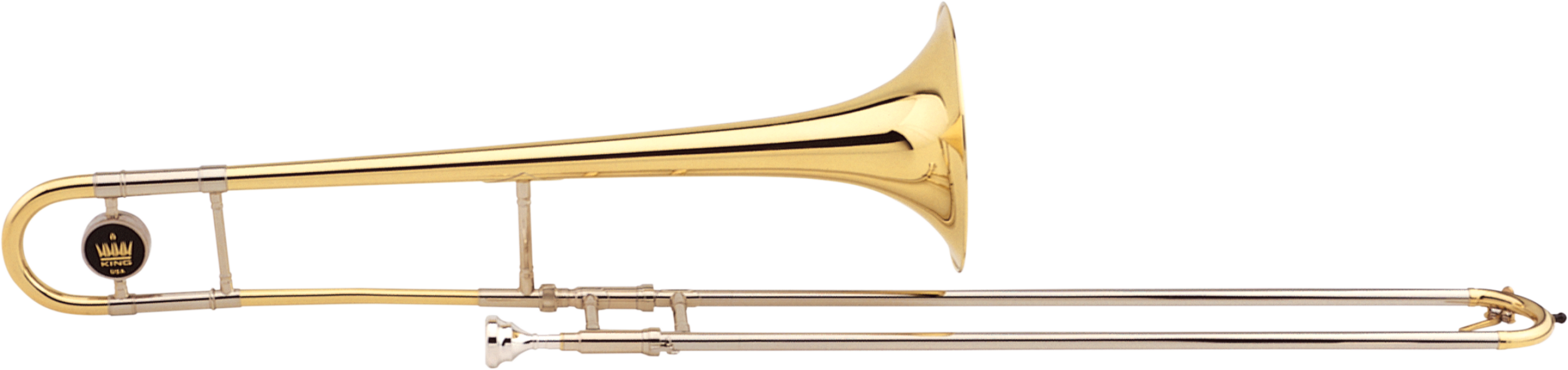 King 606 Student Tenor Trombone Clear Lacquer Sweetwater