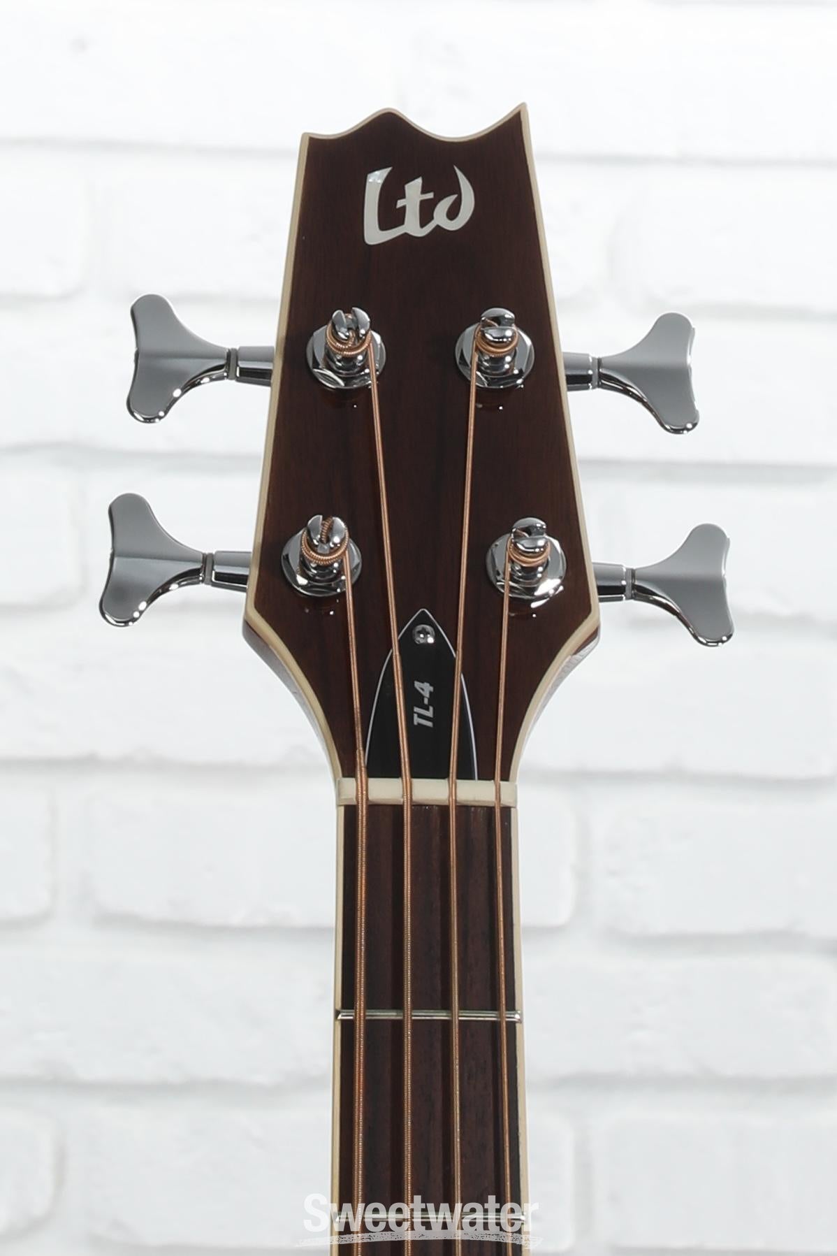 ESP LTD TL-4 Bass Guitar - Natural
