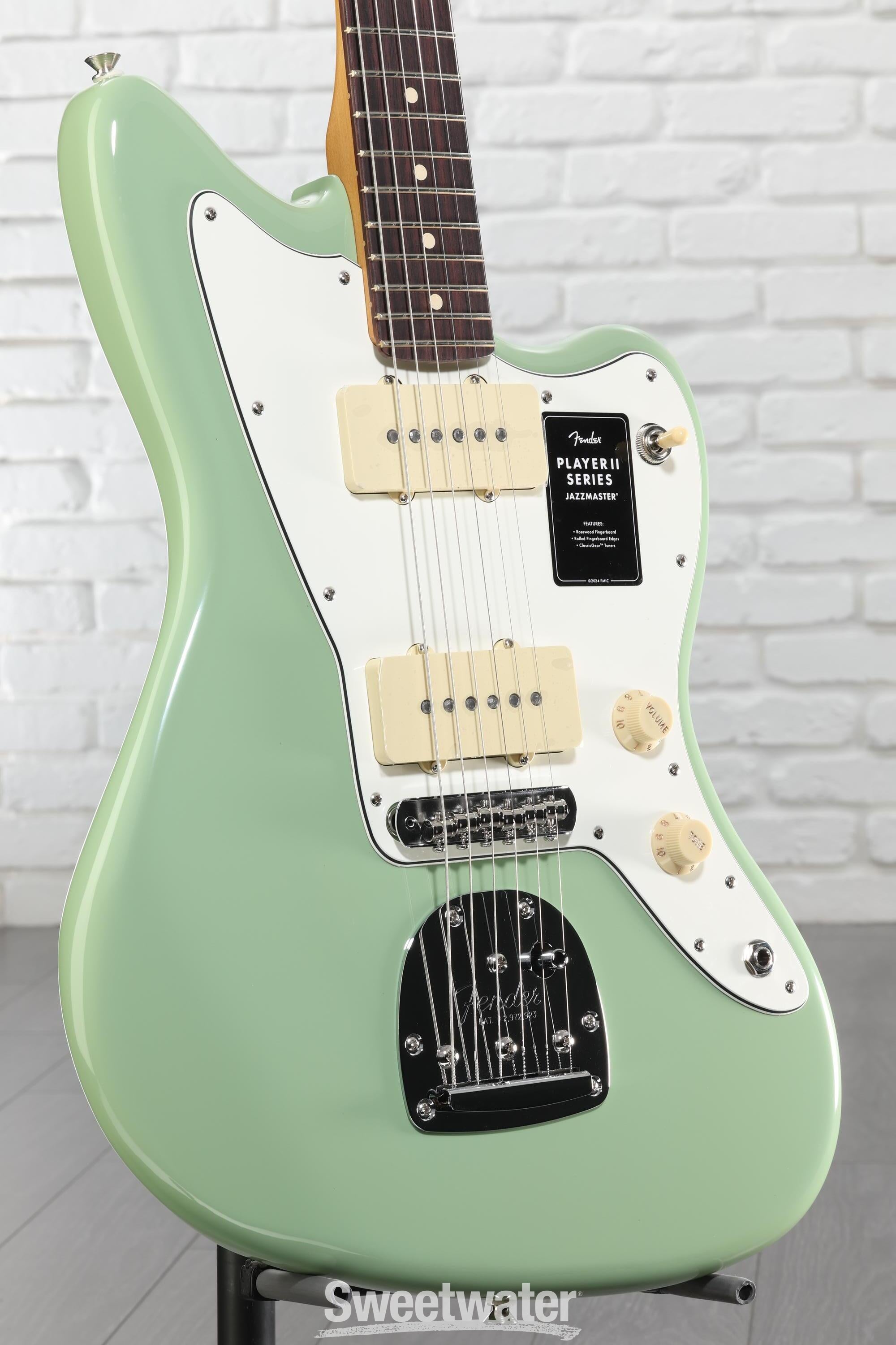 ギター fender mexico player series jazzmaster Fender Player II Jazzmaster Electric Guitar - Birch Green | Sweetwater