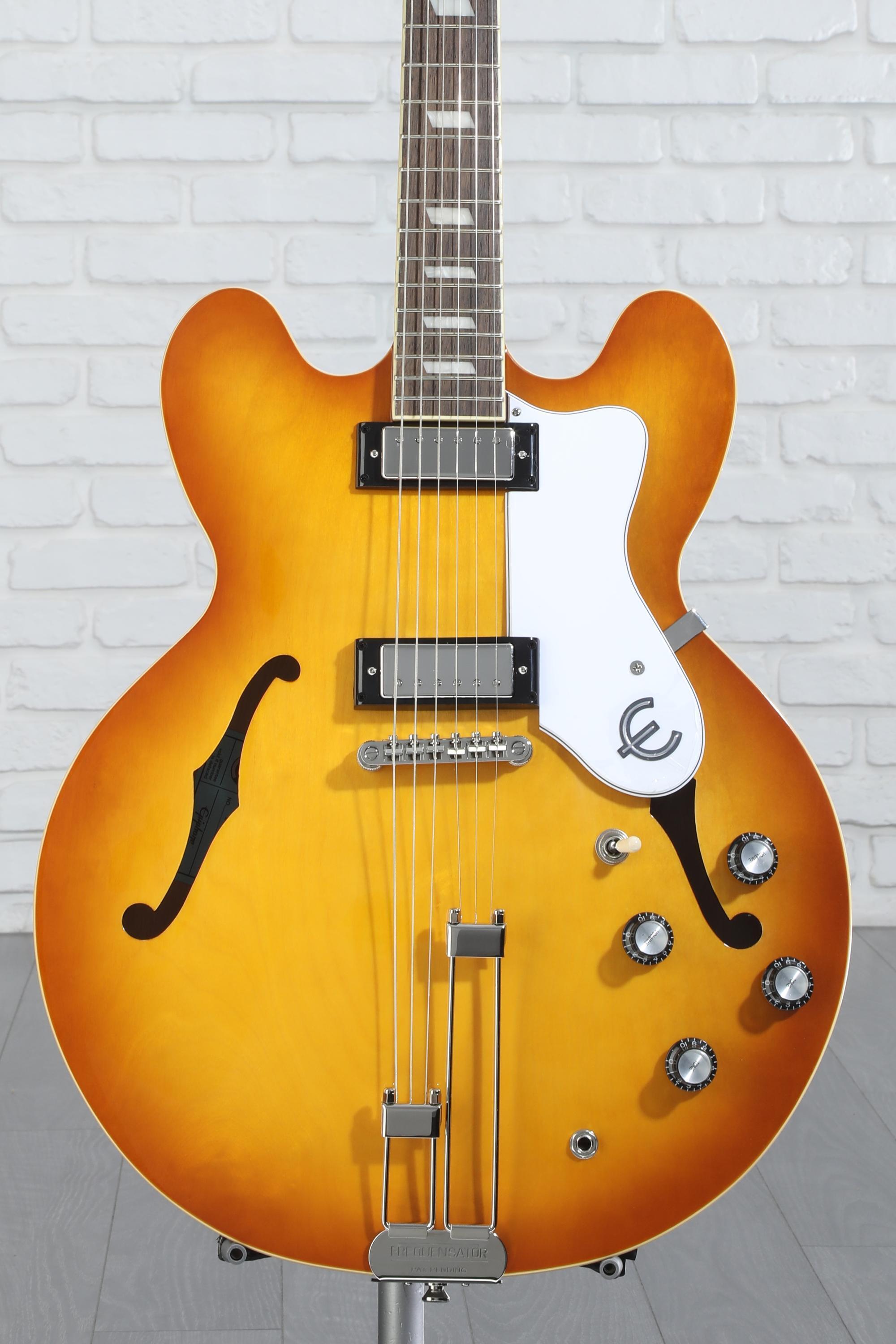 Epiphone Riviera Semi-hollowbody Electric Guitar - Royal Tan | Sweetwater