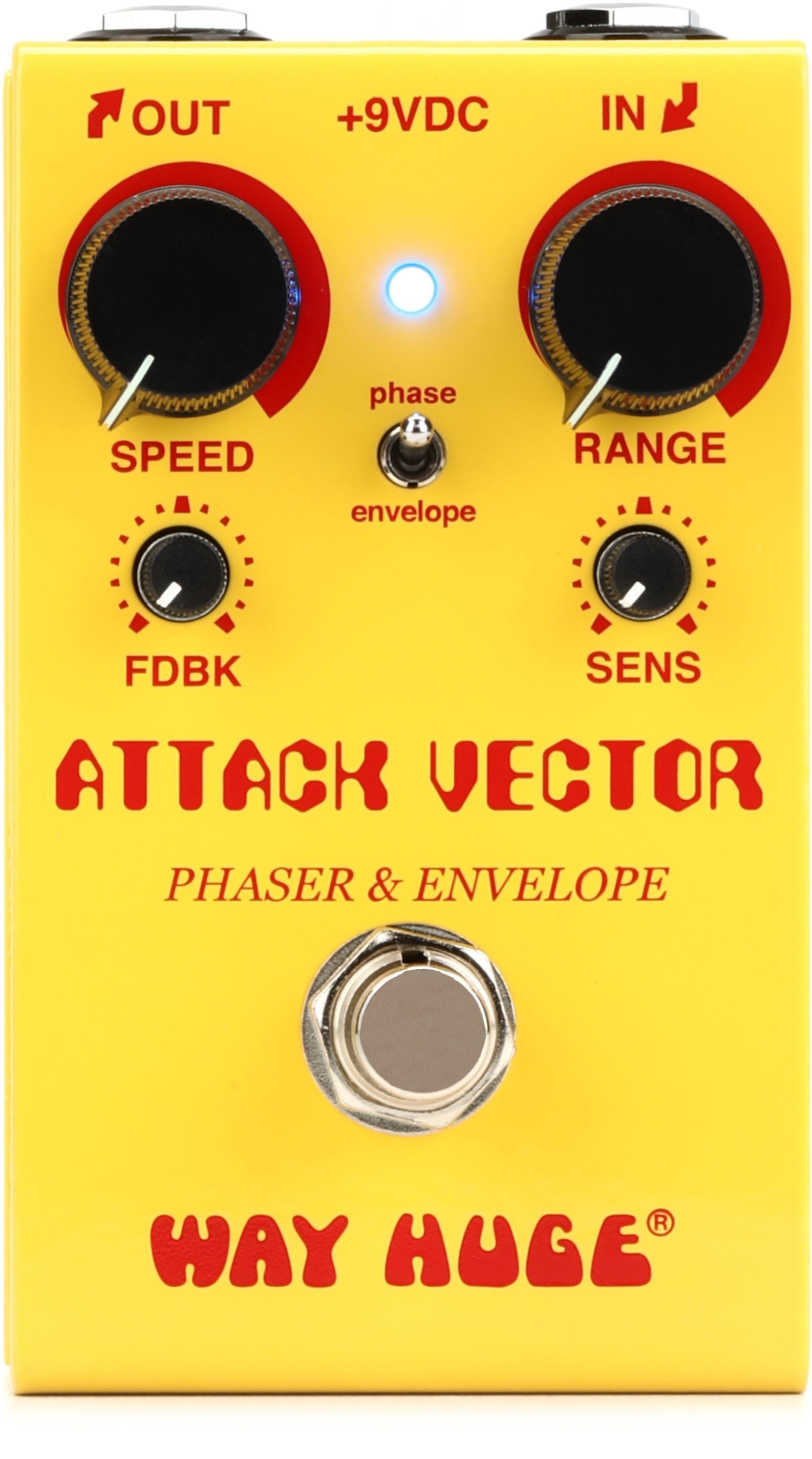 Way Huge Attack Vector Smalls Phaser and Envelope Pedal