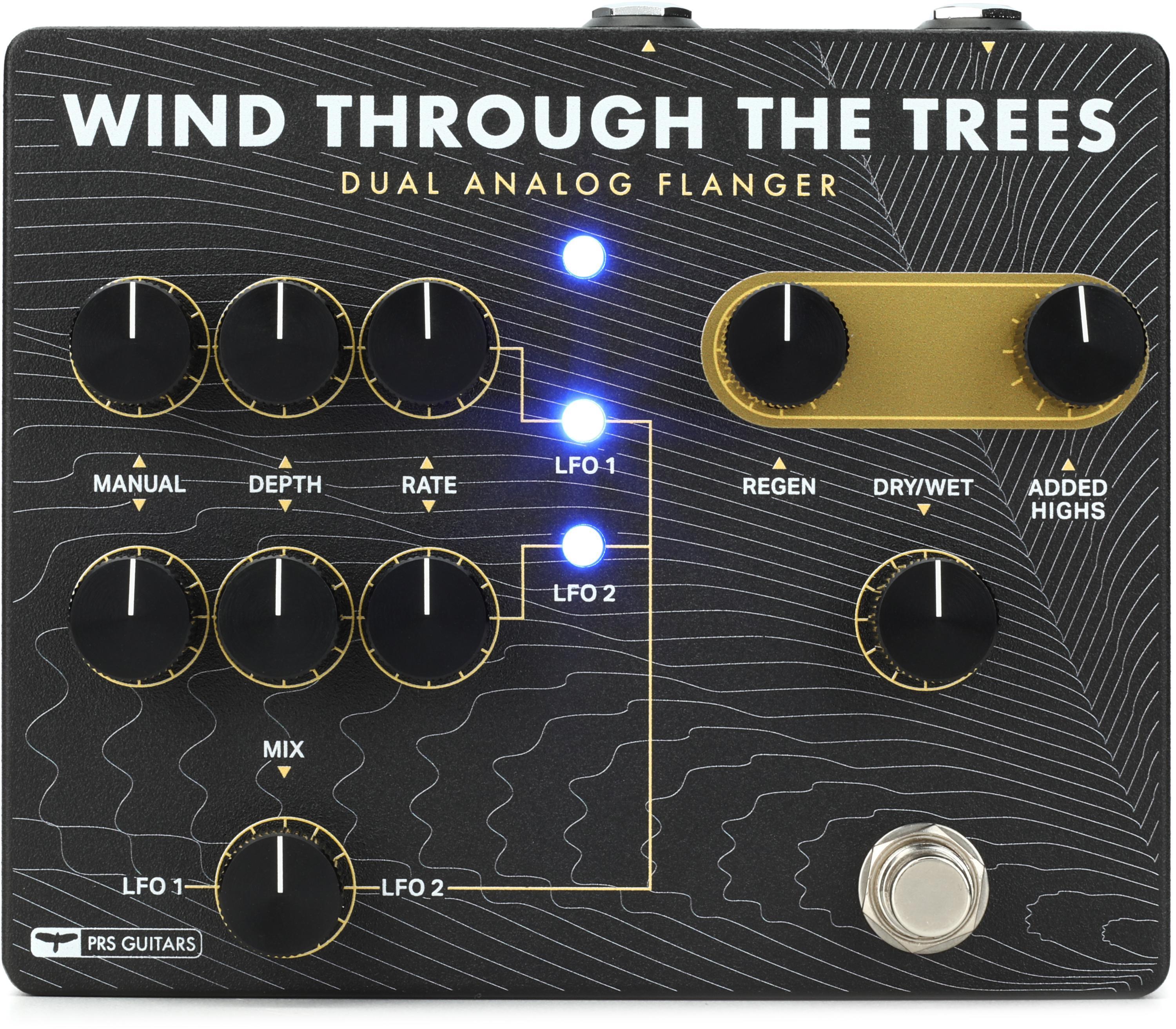 PRS Wind Through The Trees Dual Analog Flanger Pedal