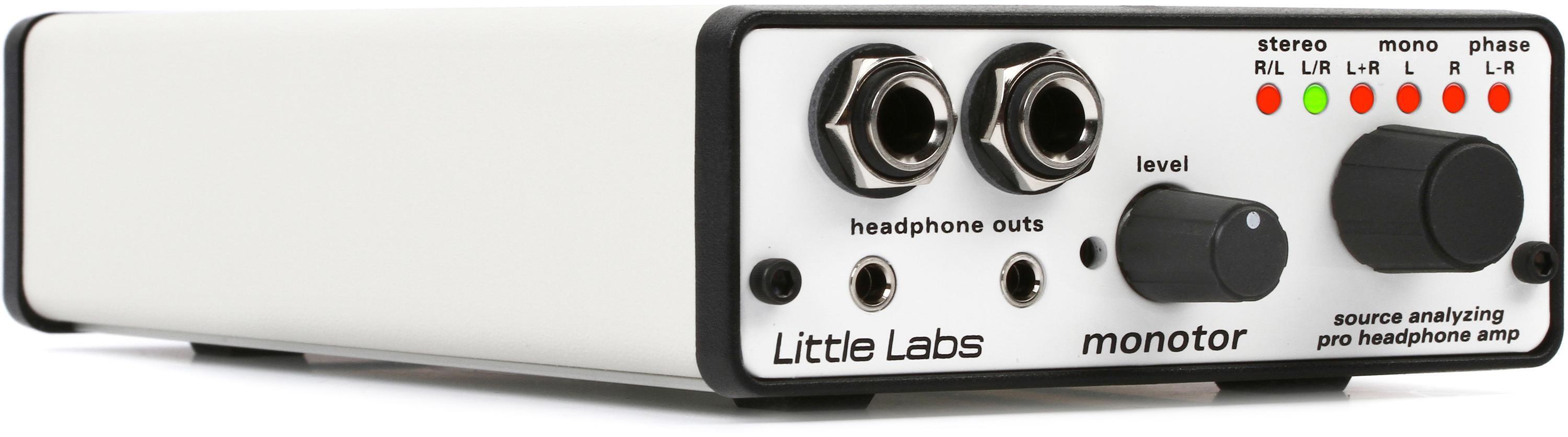 Little Labs Monotor 2-channel Headphone Amplifier - Limited-edition Black |  Sweetwater