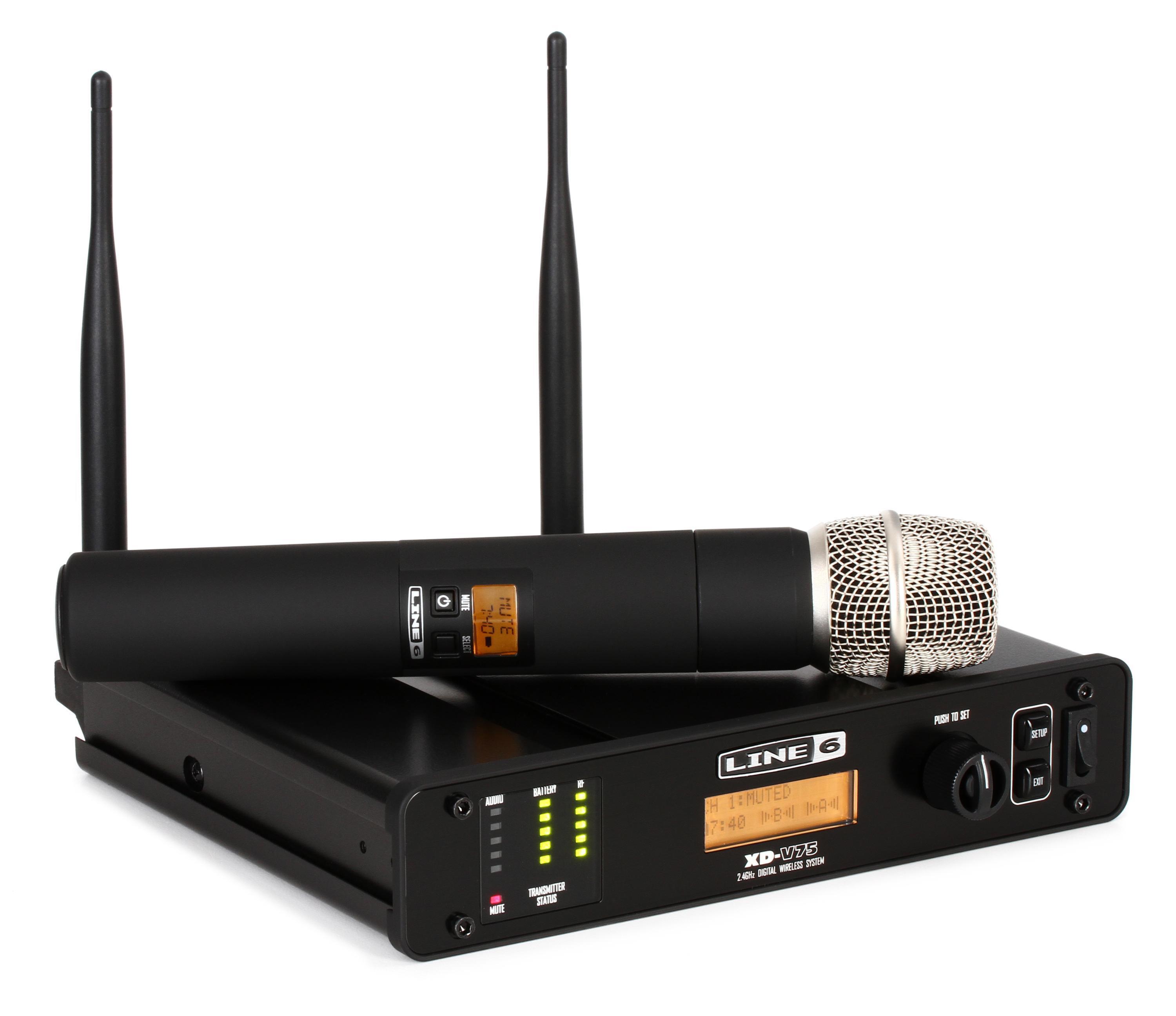 Line 6 XD-V75 Digital Handheld Wireless Microphone System | Sweetwater